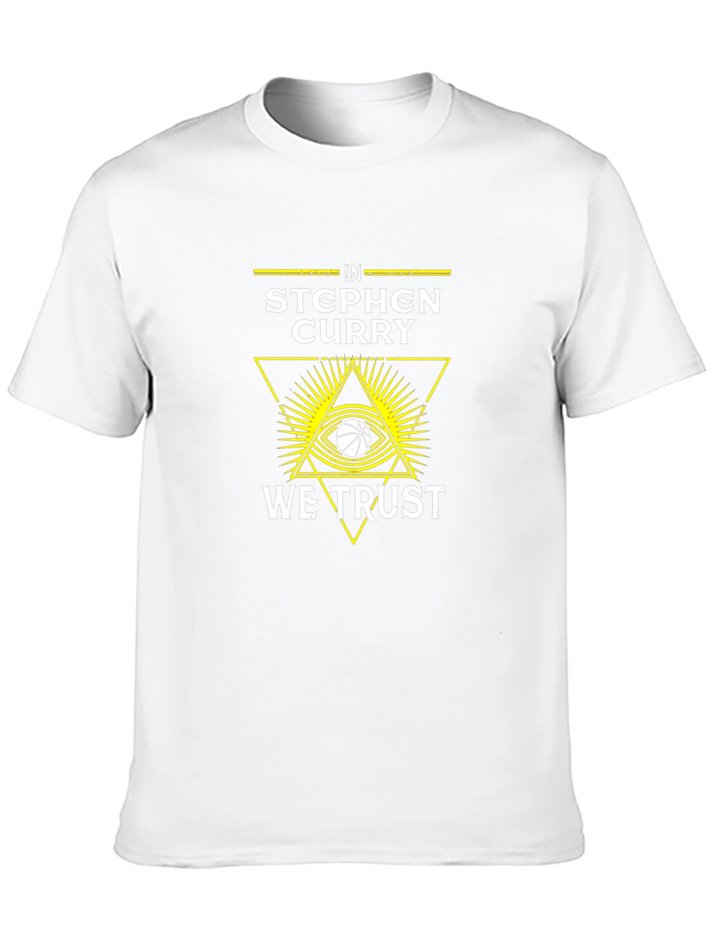 In Stephen Curry We Trust Black T-Shirt