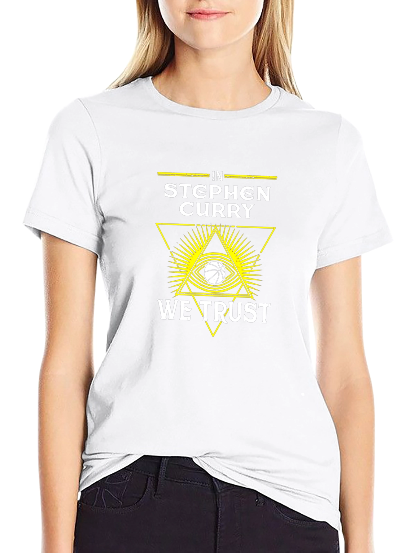 In Stephen Curry We Trust Black T-Shirt