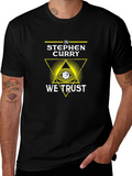 In Stephen Curry We Trust Black T-Shirt