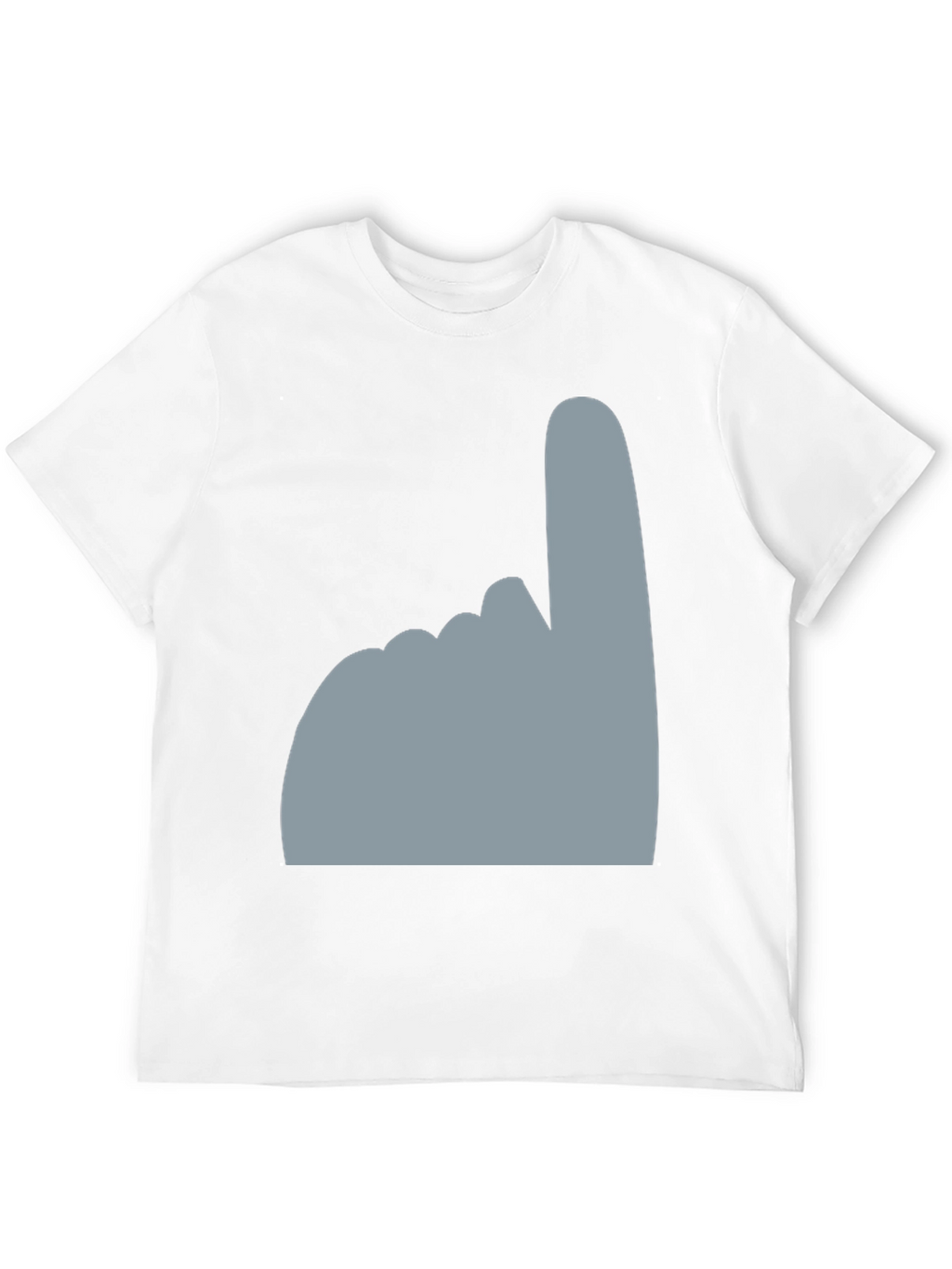 Novelty Number One Hand Black T-Shirt