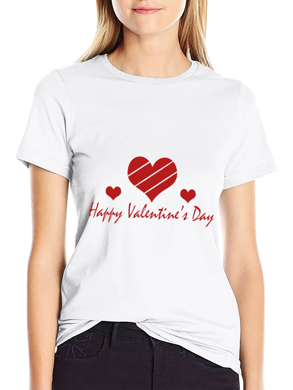 Valentines Day Black T-Shirt