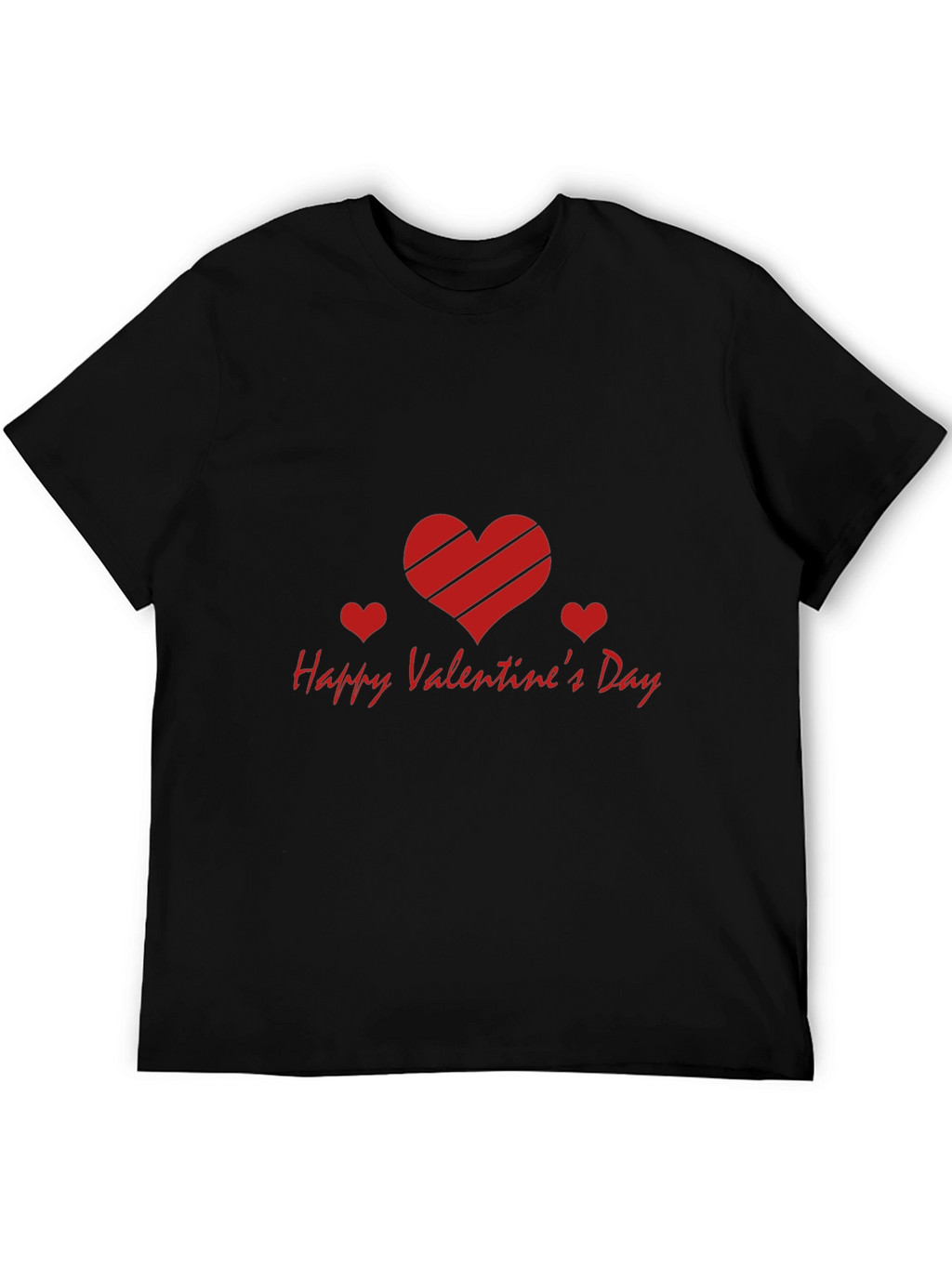 Valentines Day Black T-Shirt