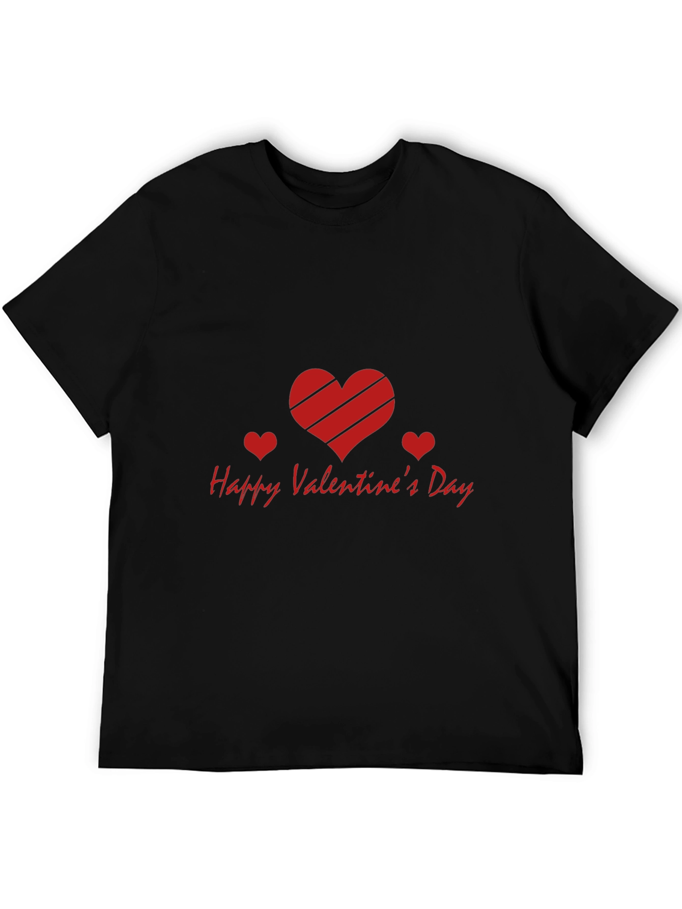 Valentines Day Black T-Shirt