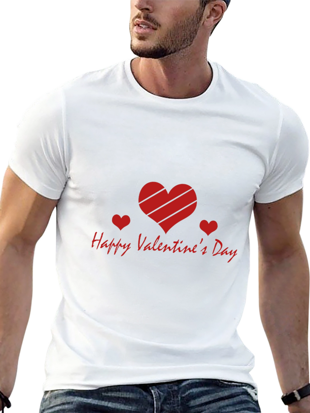 Valentines Day Black T-Shirt