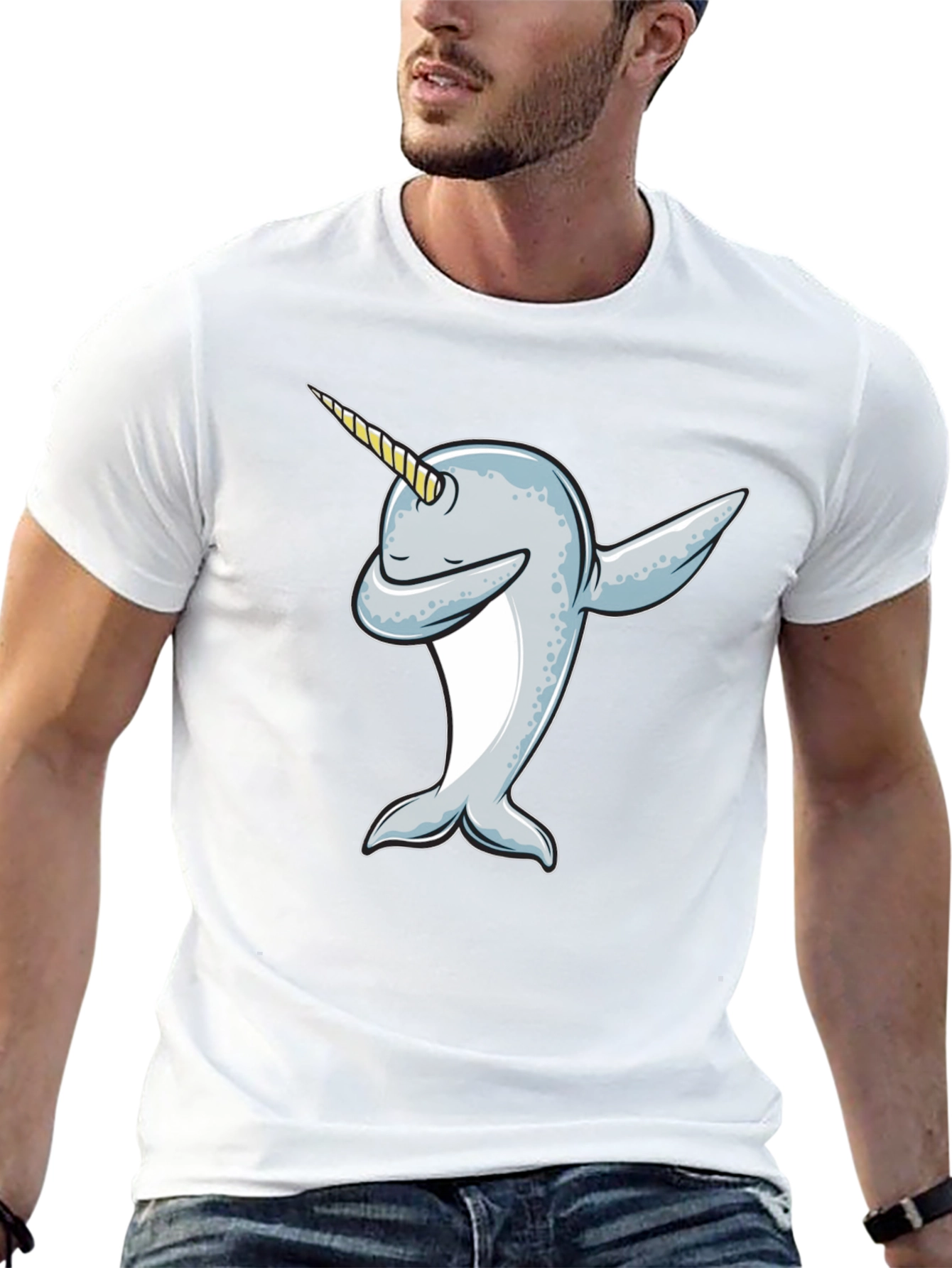 Dabbing Narwhal T-Shirt
