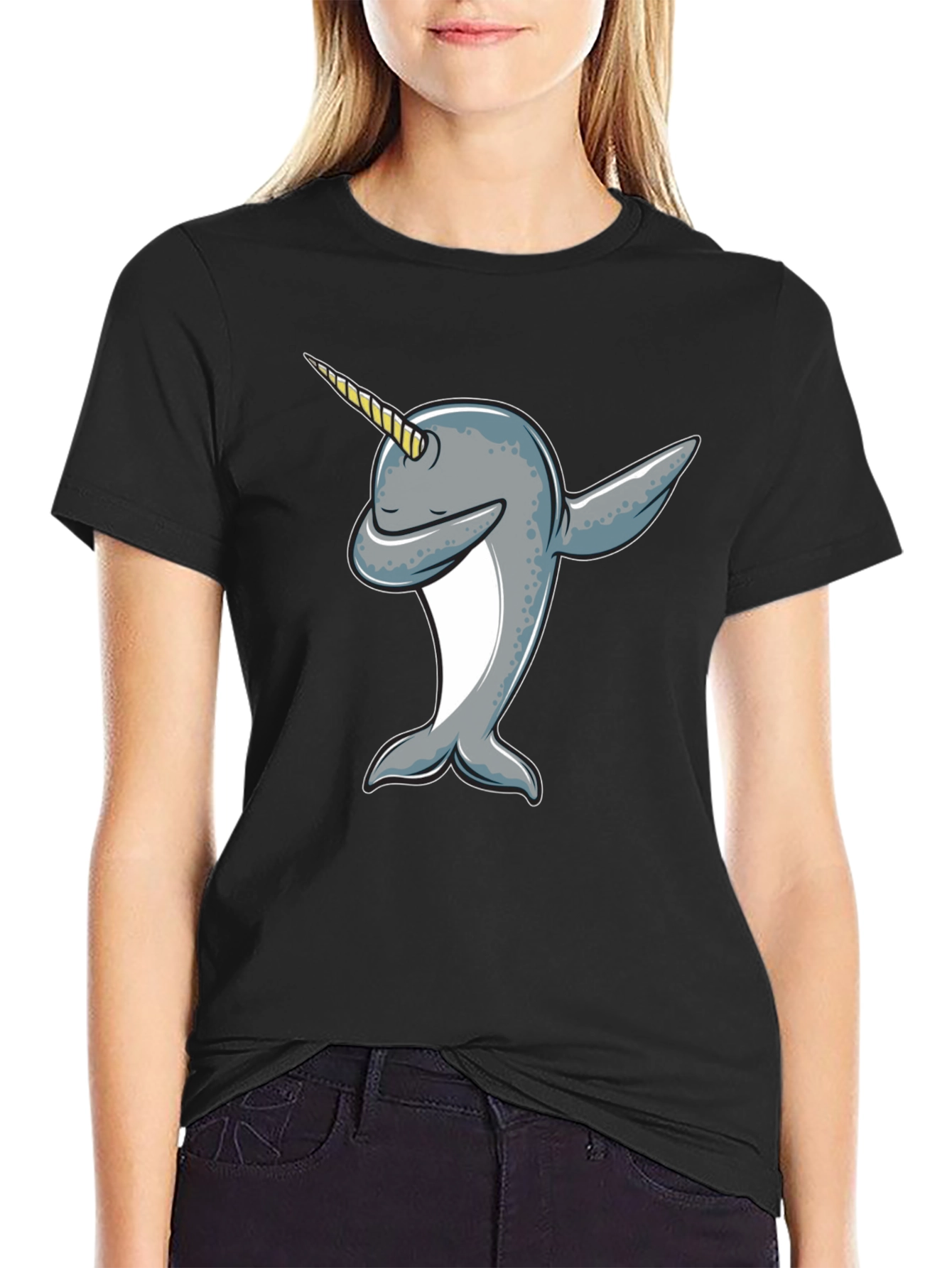 Dabbing Narwhal T-Shirt