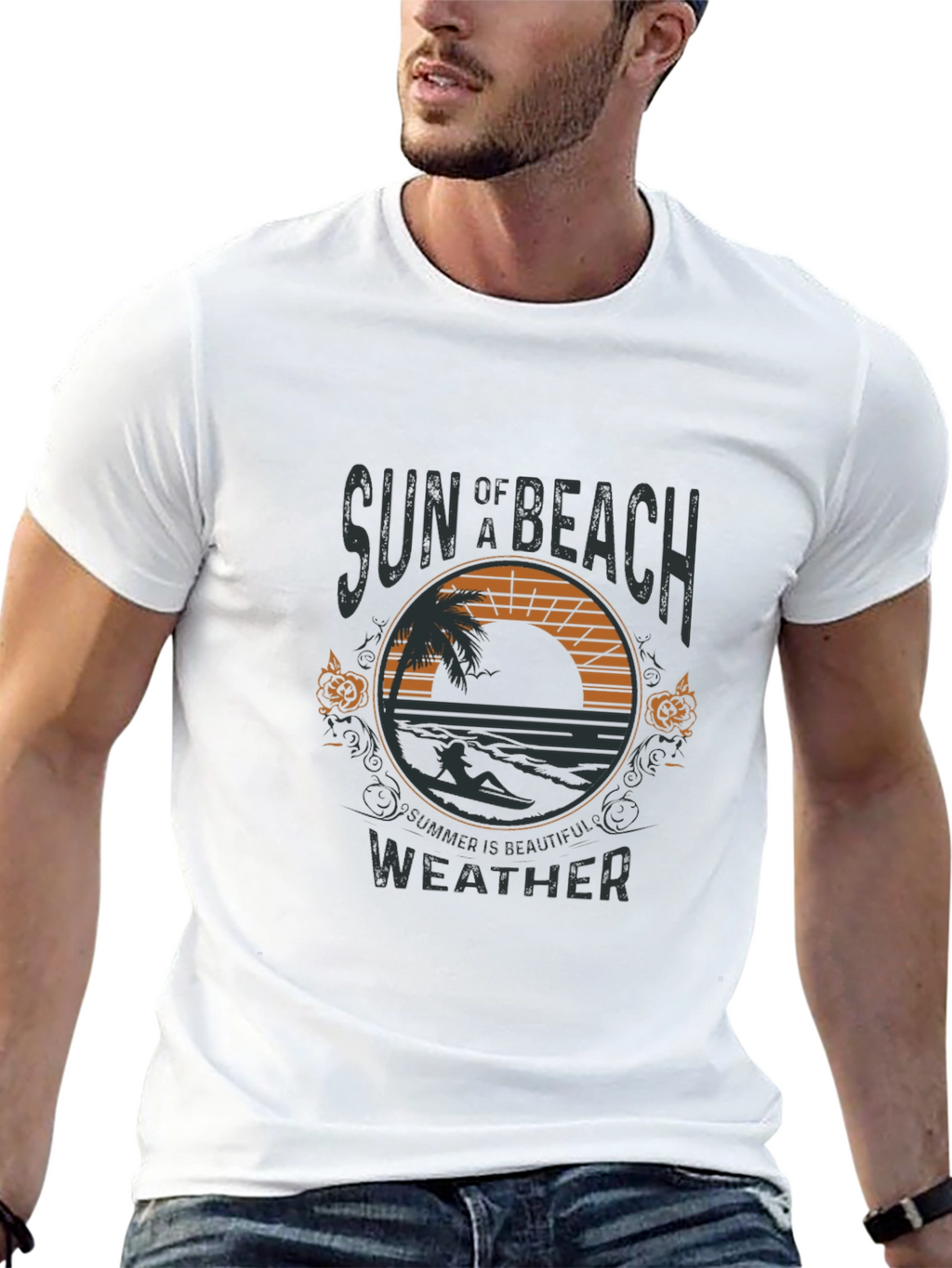 Sun of a Beach Graphic T-Shirt