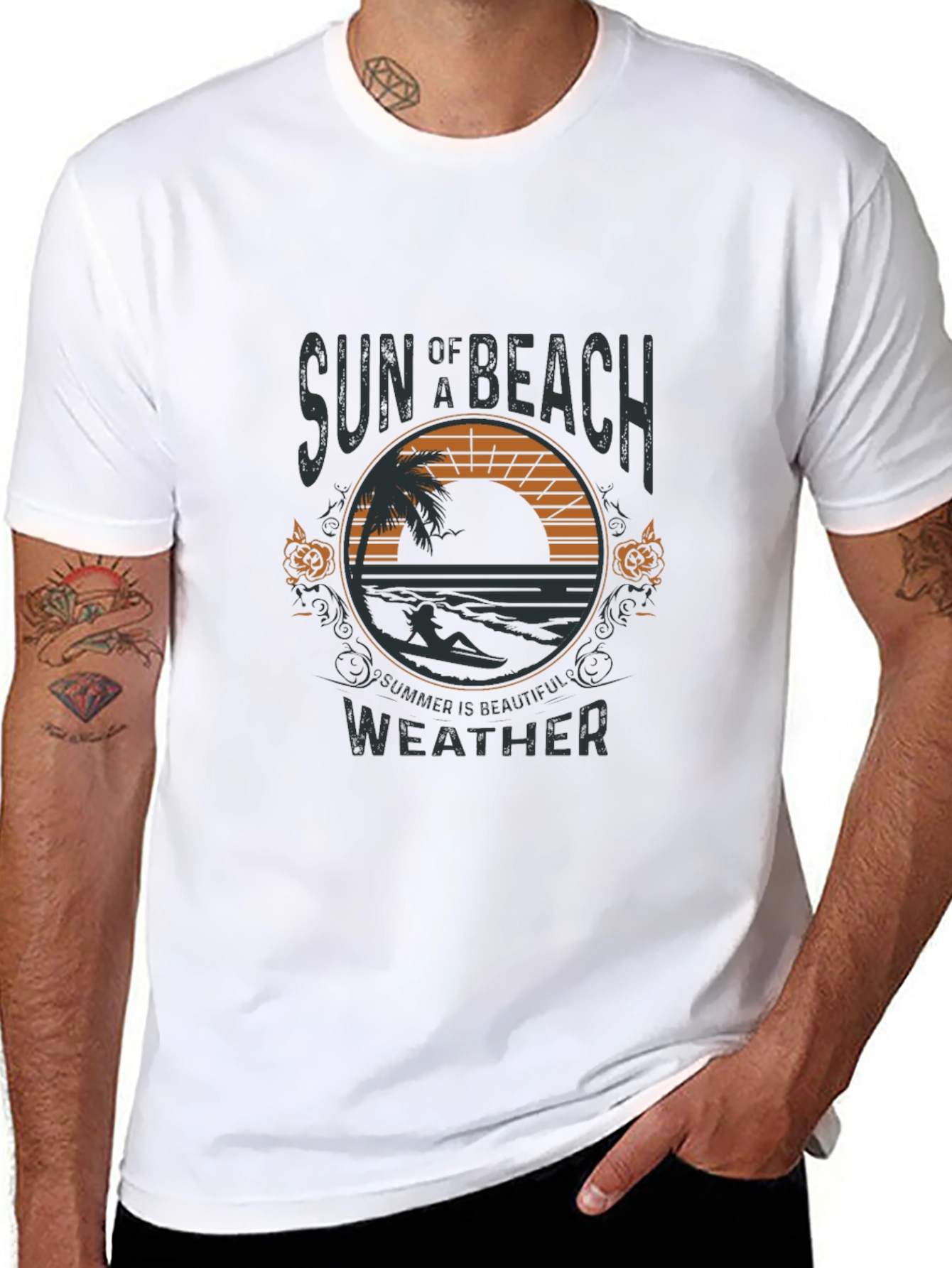 Sun of a Beach Graphic T-Shirt