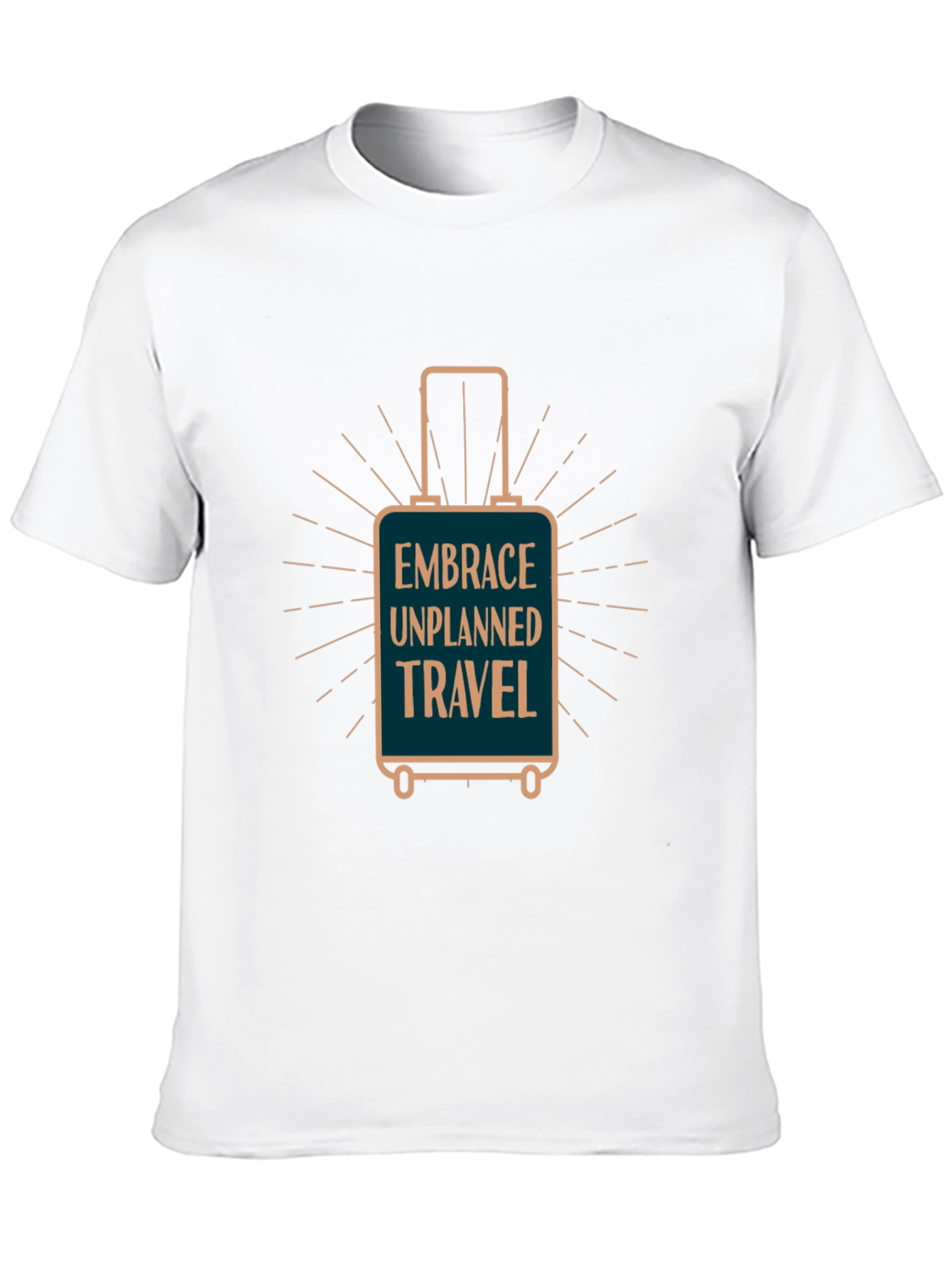 Embrace Unplanned Travel Graphic T-Shirt