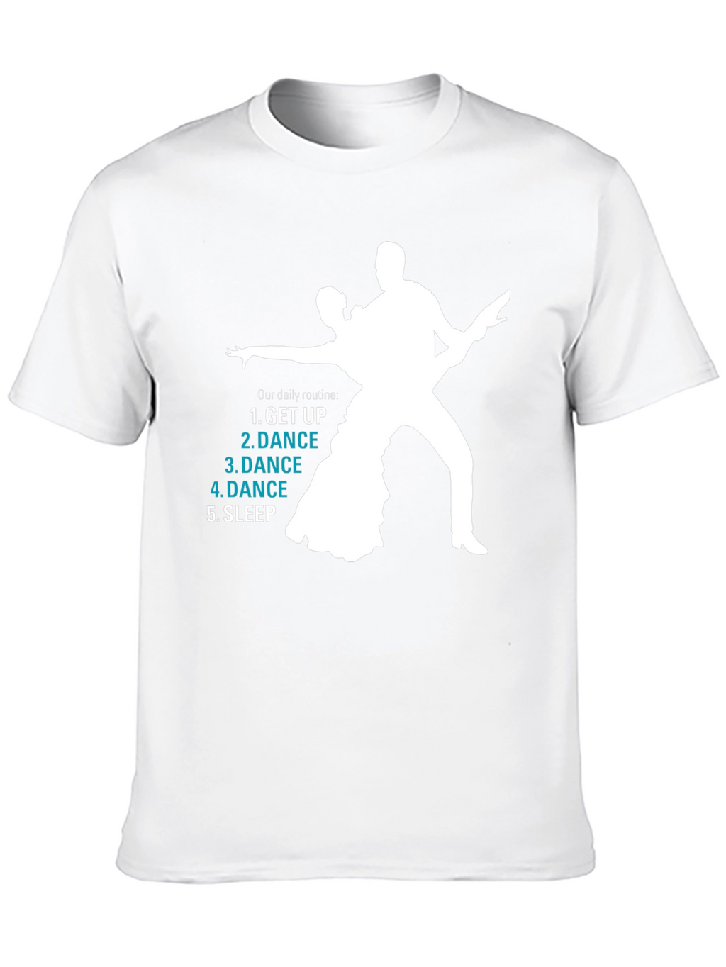 Dance Routine Graphic Tee - Black