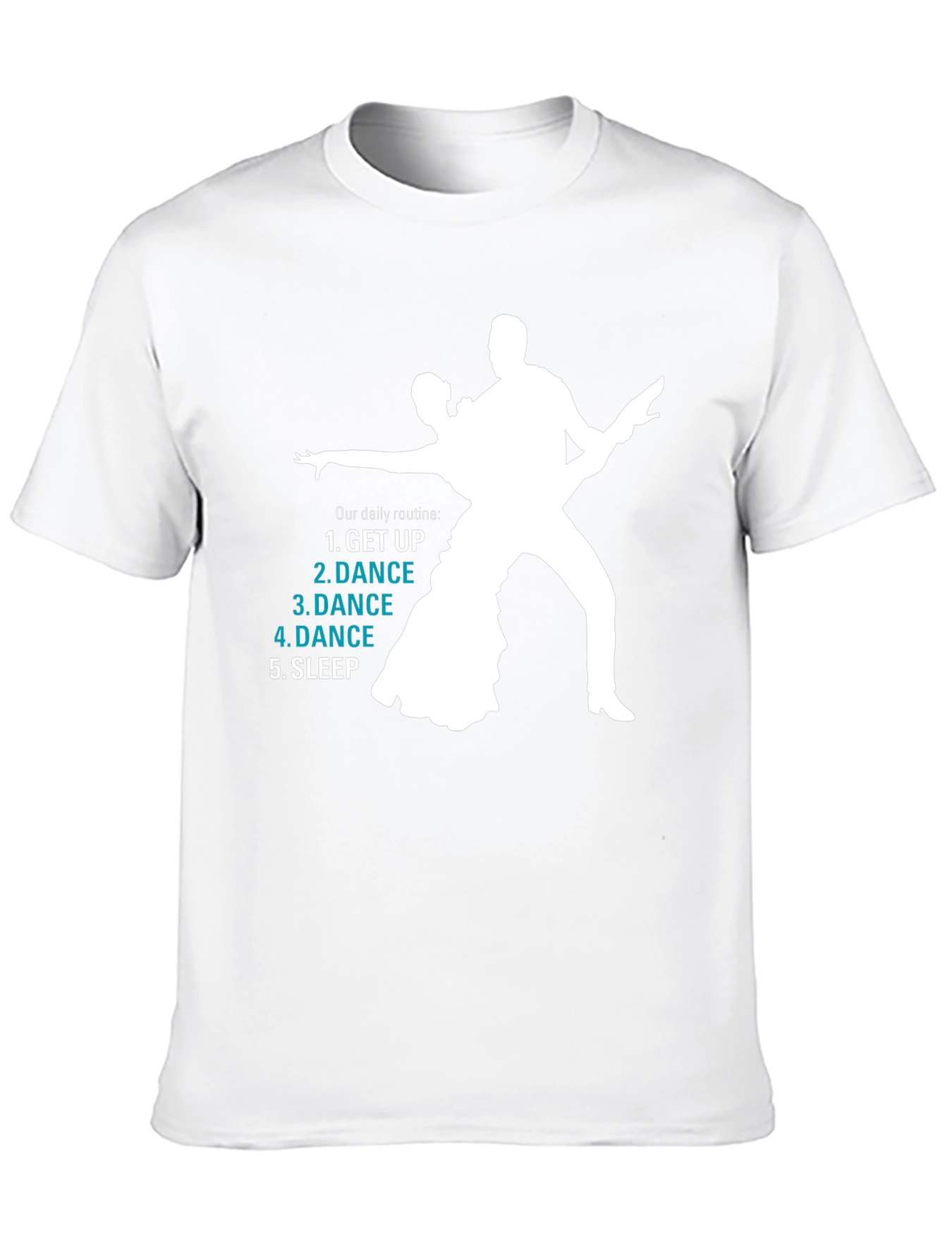 Dance Routine Graphic Tee - Black