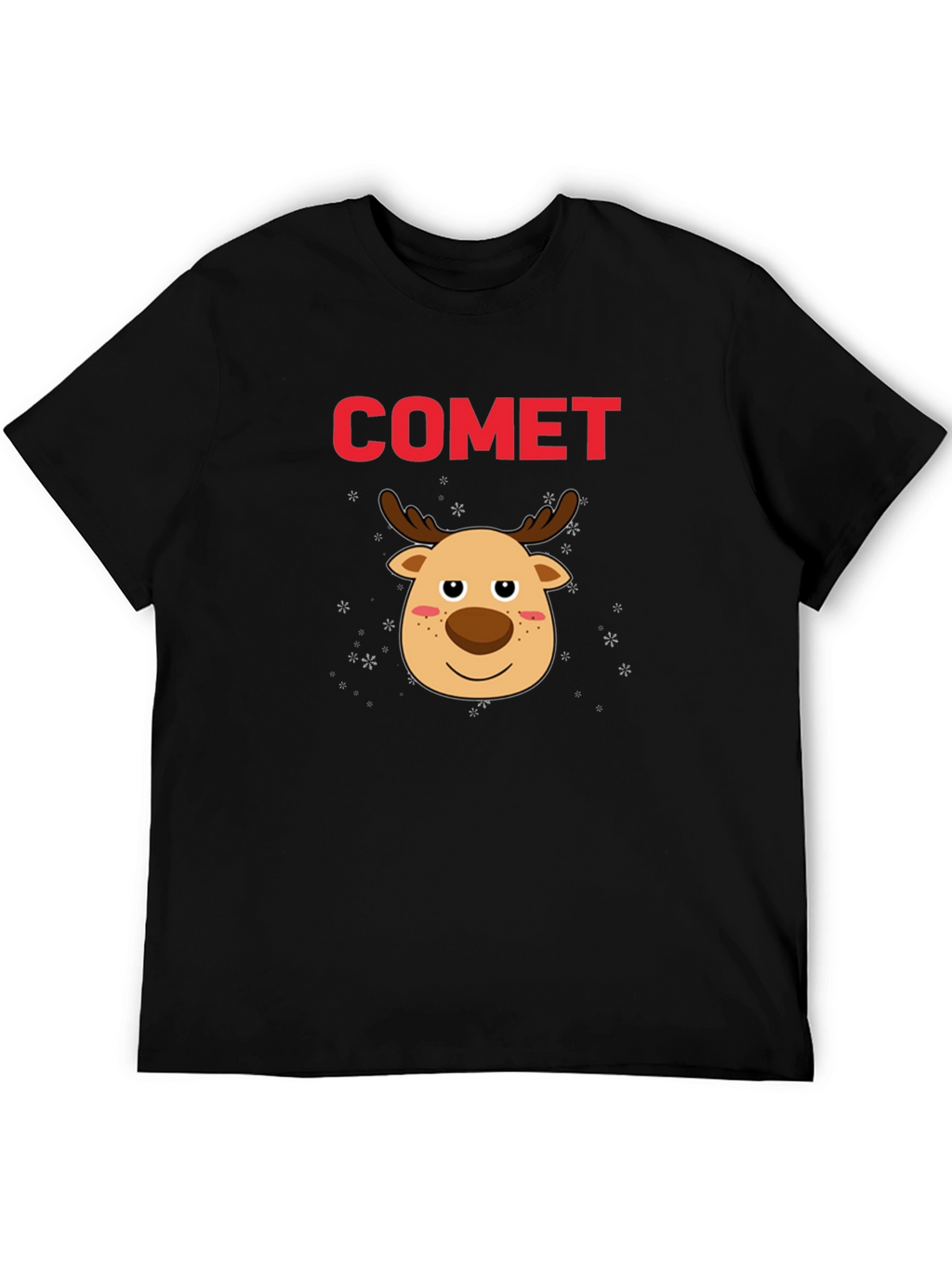 Comet Reindeer Christmas T-Shirt