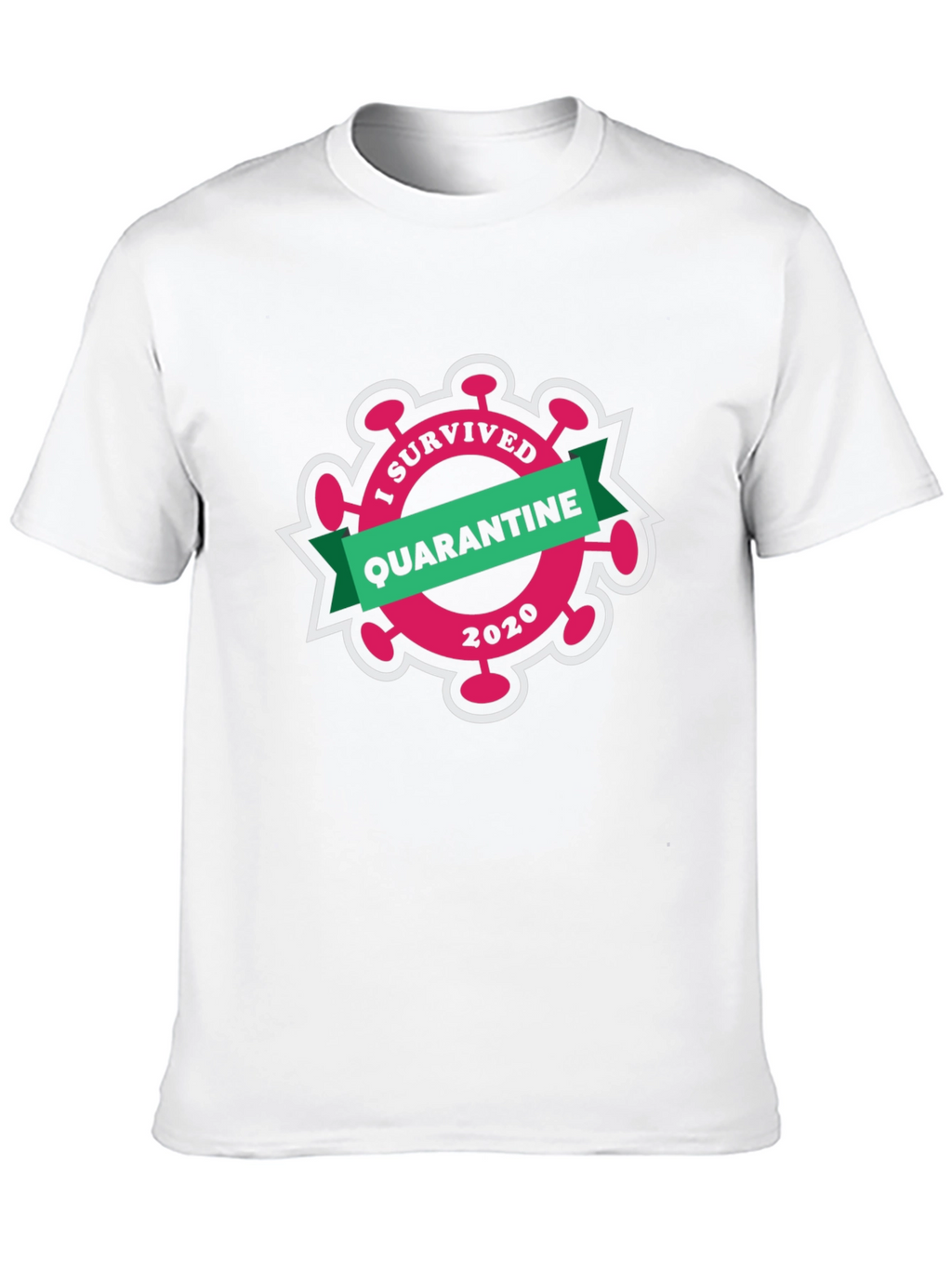 I Survived Quarantine 2020 Black T-Shirt