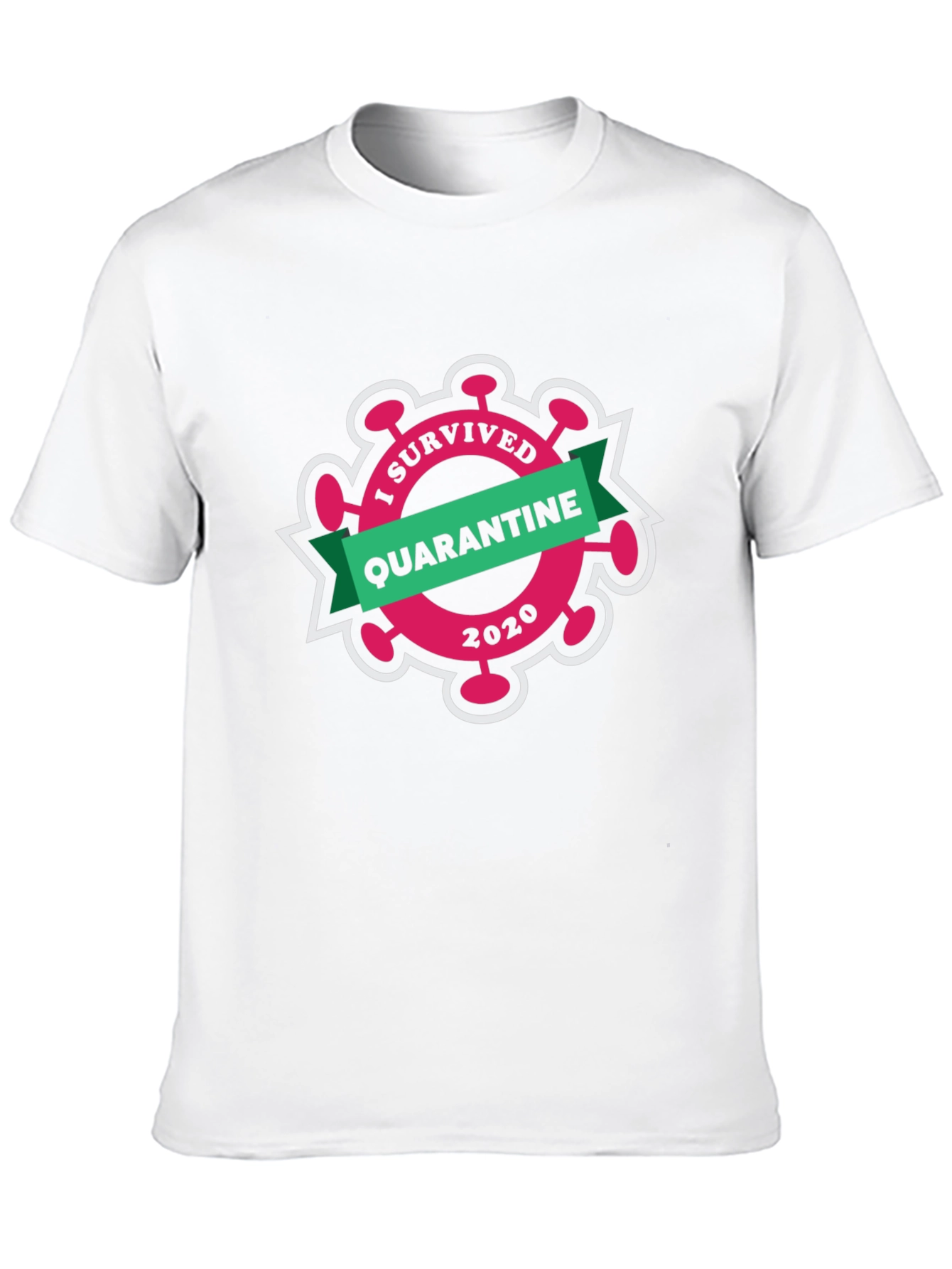 I Survived Quarantine 2020 Black T-Shirt