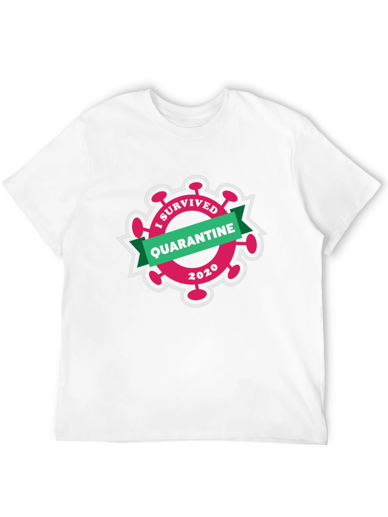 I Survived Quarantine 2020 Black T-Shirt