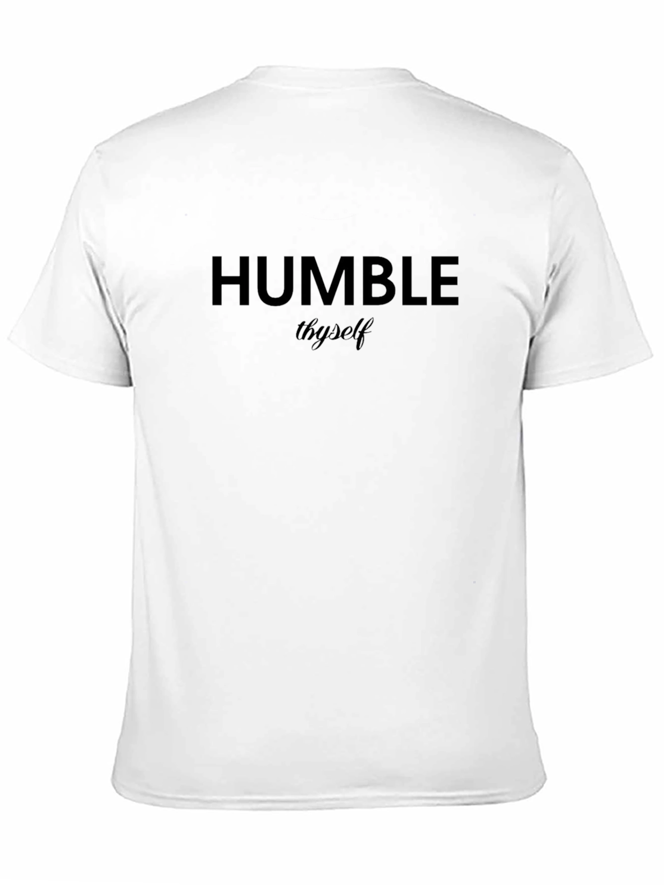 Humble T-Shirt: Minimalist Design Soft Cotton