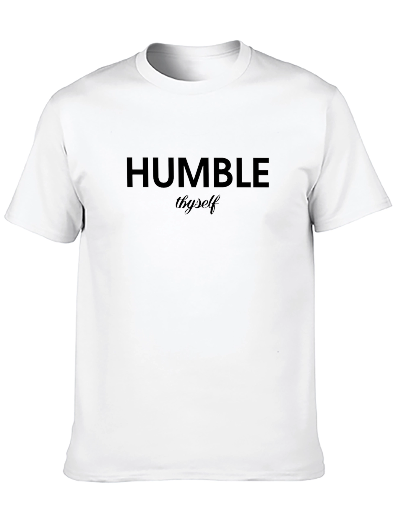Humble T-Shirt: Minimalist Design Soft Cotton