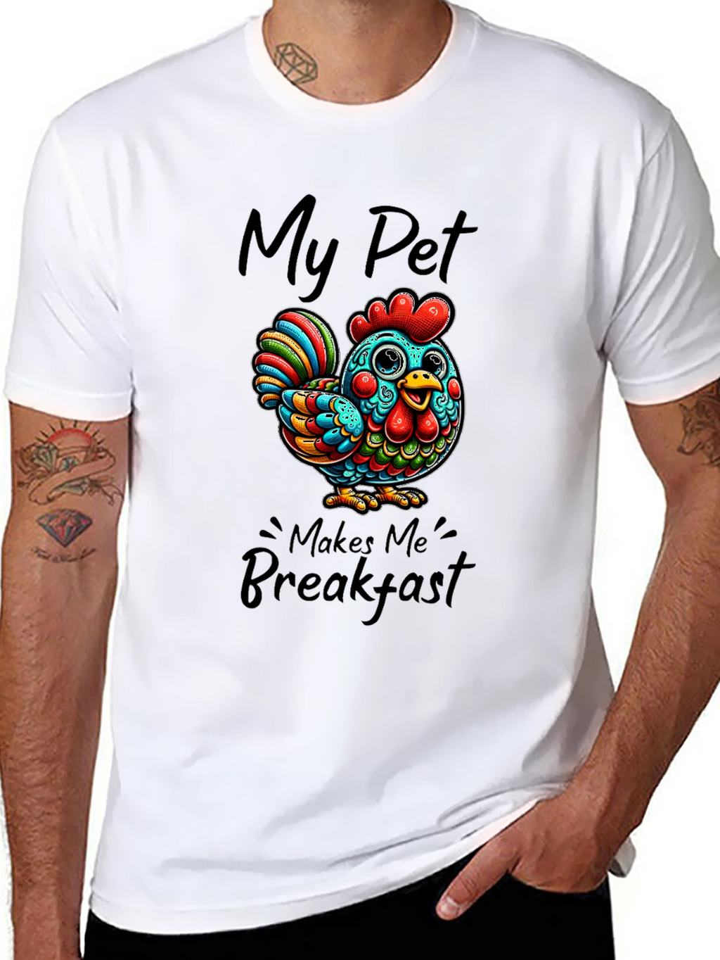 My Pet Makes Me Breakfast Graphic Tee