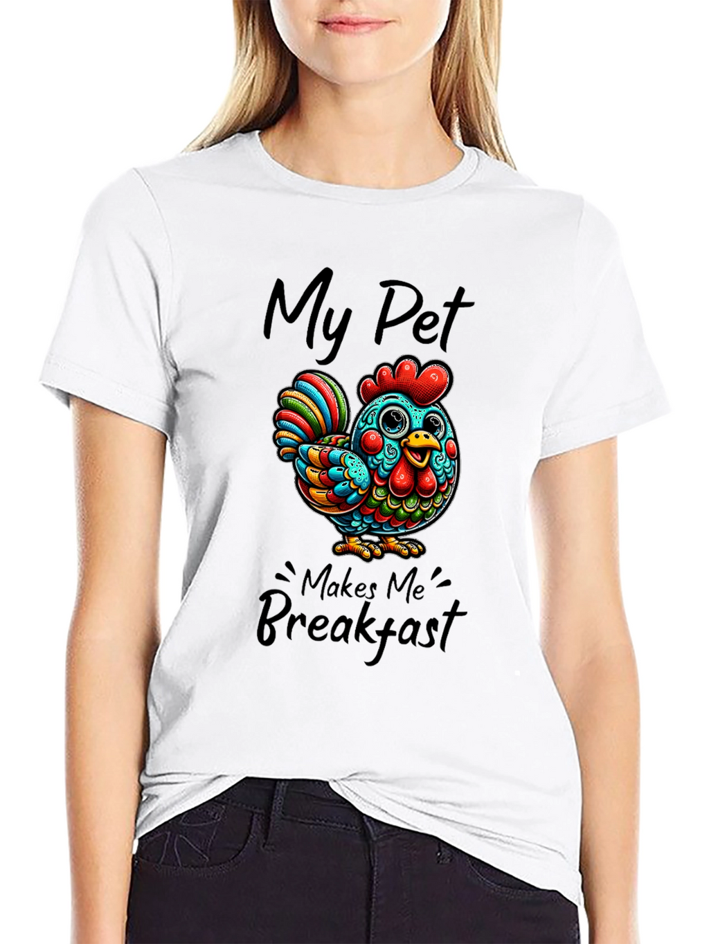My Pet Makes Me Breakfast Graphic Tee