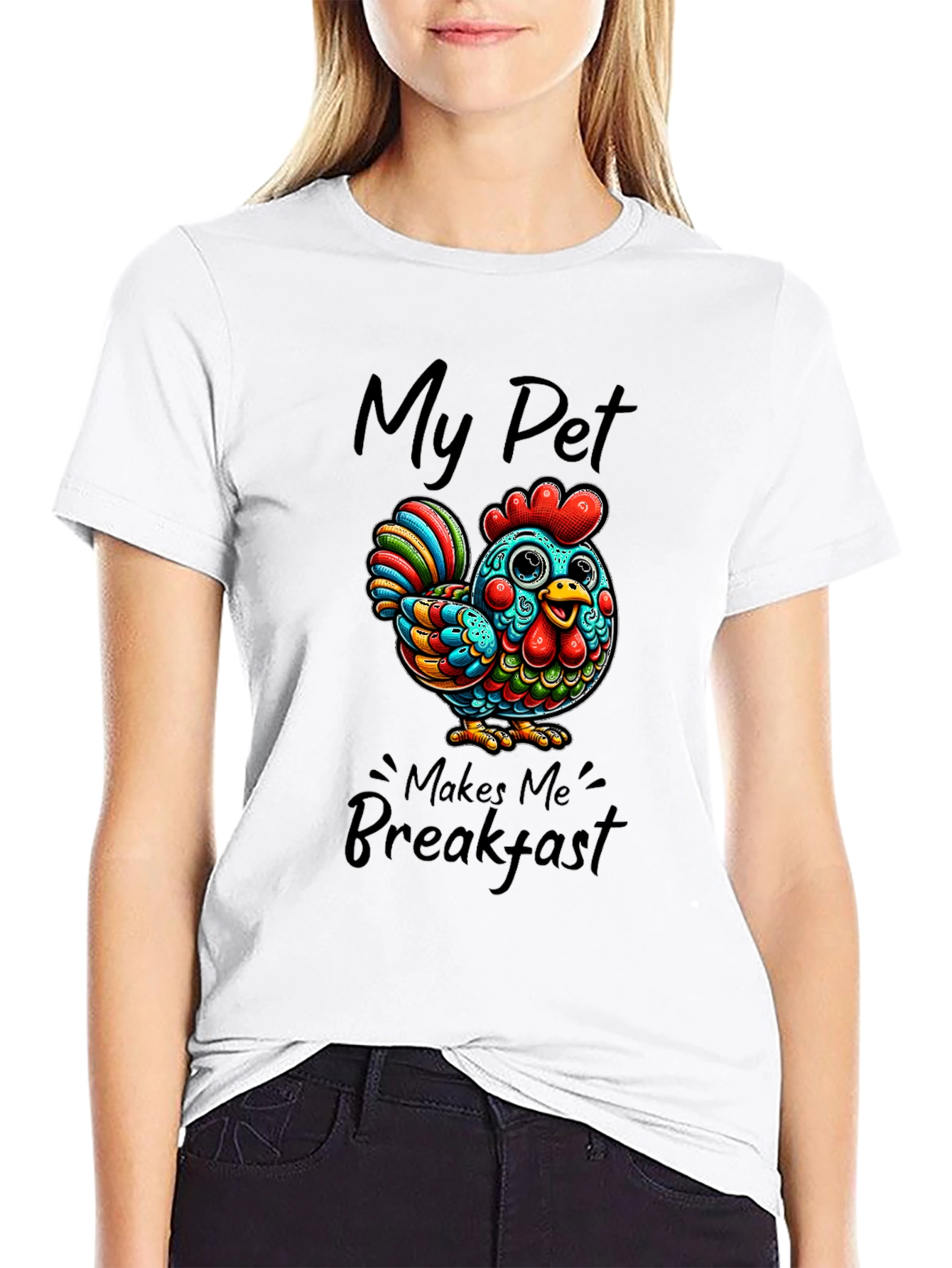 My Pet Makes Me Breakfast Graphic Tee