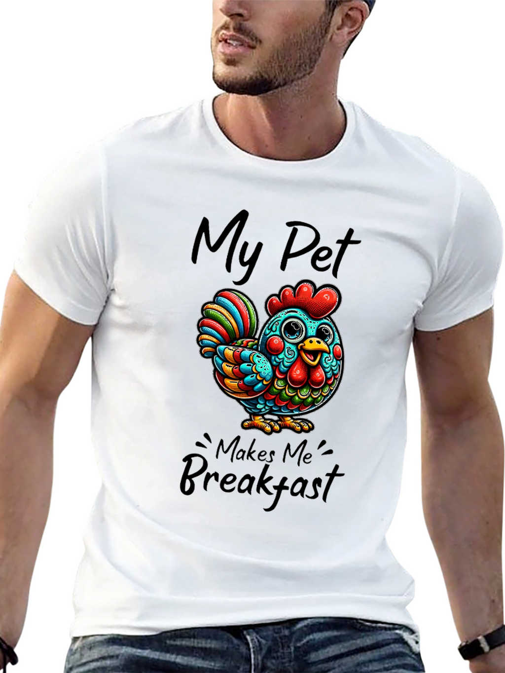 My Pet Makes Me Breakfast Graphic Tee