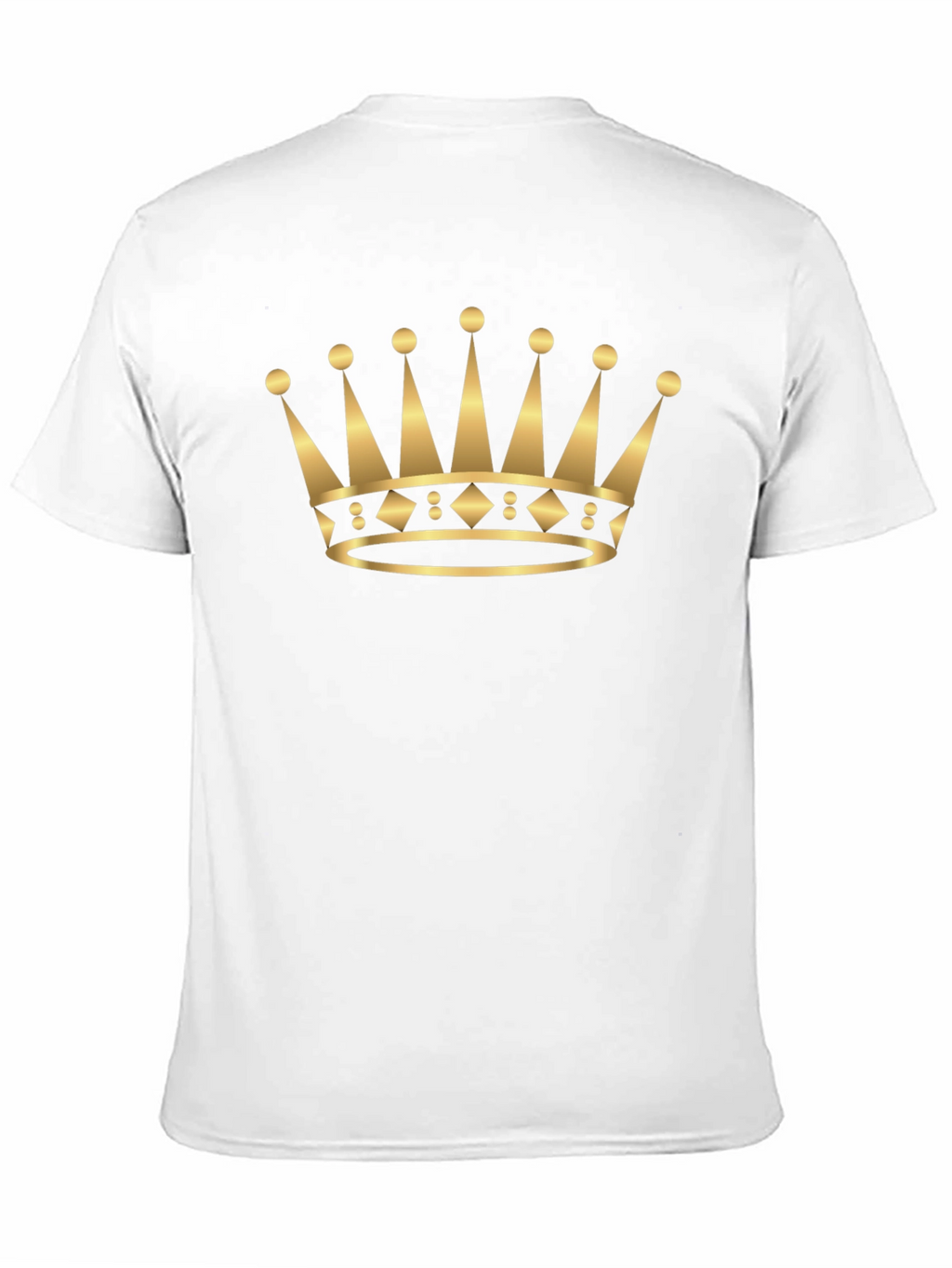 Golden Crown Graphic Tee - King Style