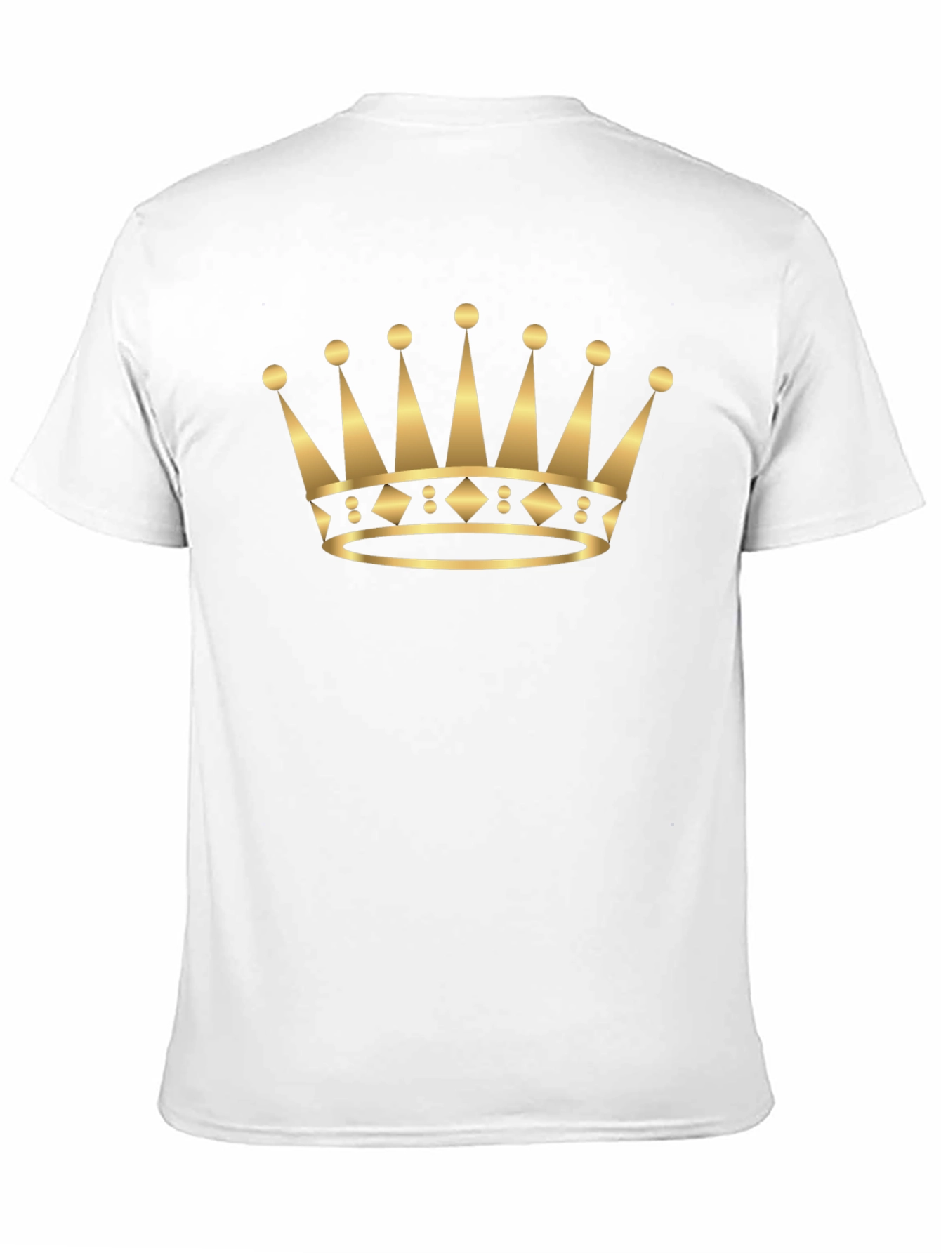 Golden Crown Graphic Tee - King Style