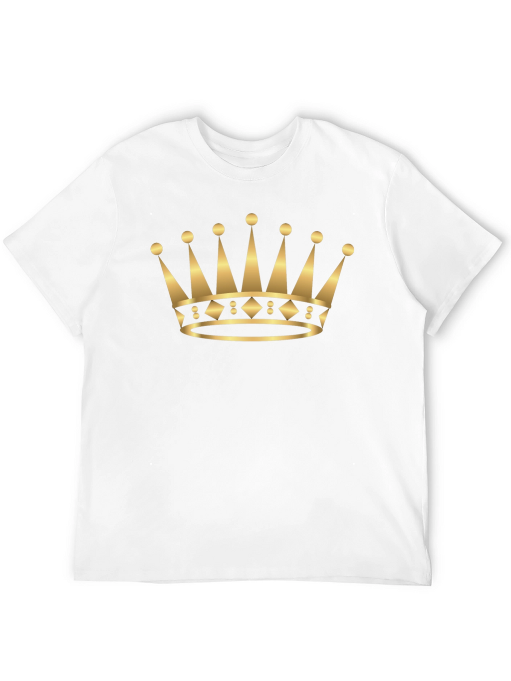 Golden Crown Graphic Tee - King Style