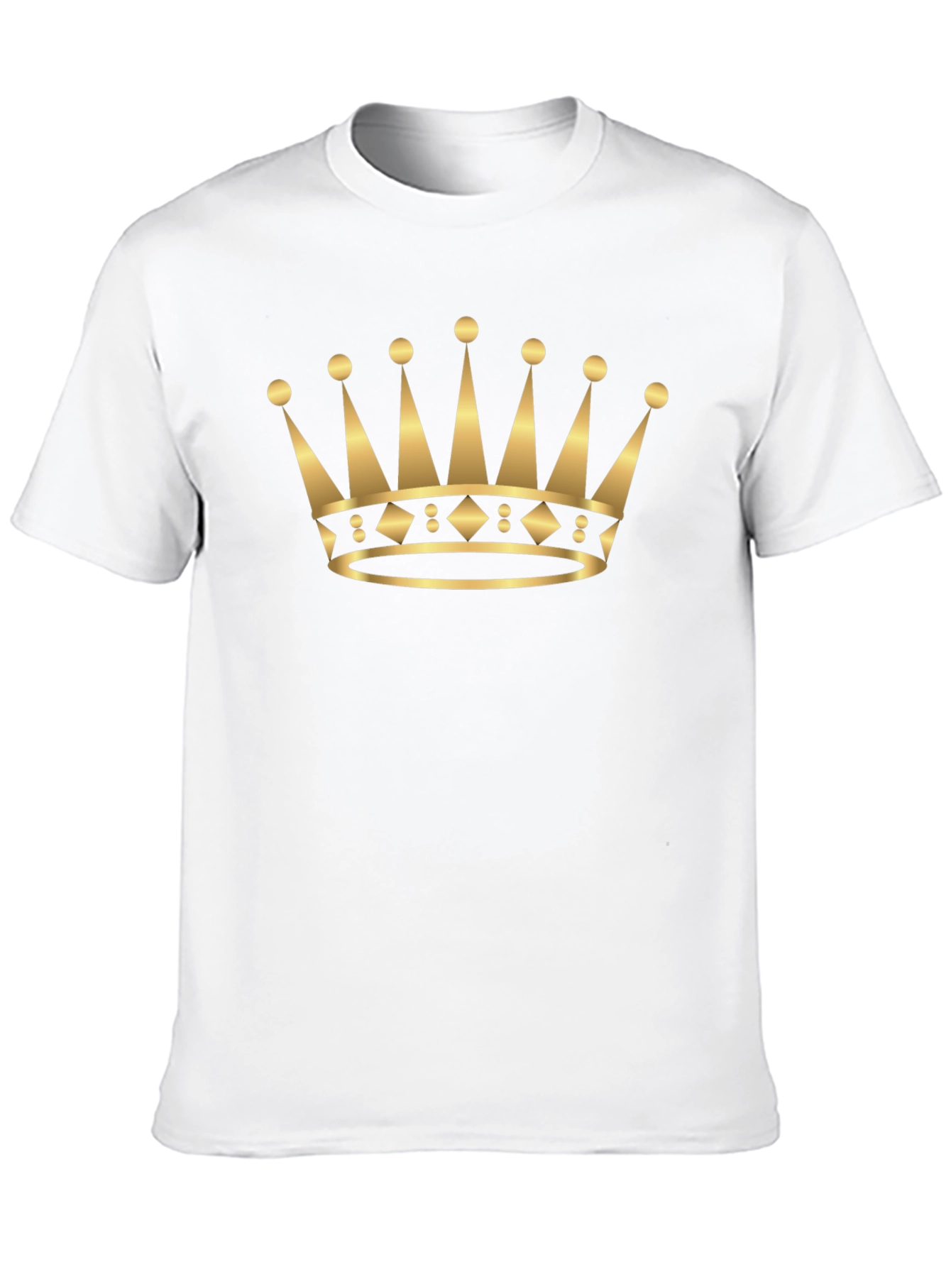 Golden Crown Graphic Tee - King Style