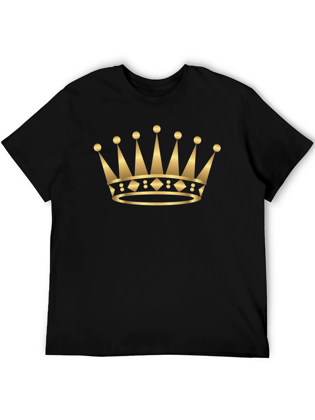 Golden Crown Graphic Tee - King Style