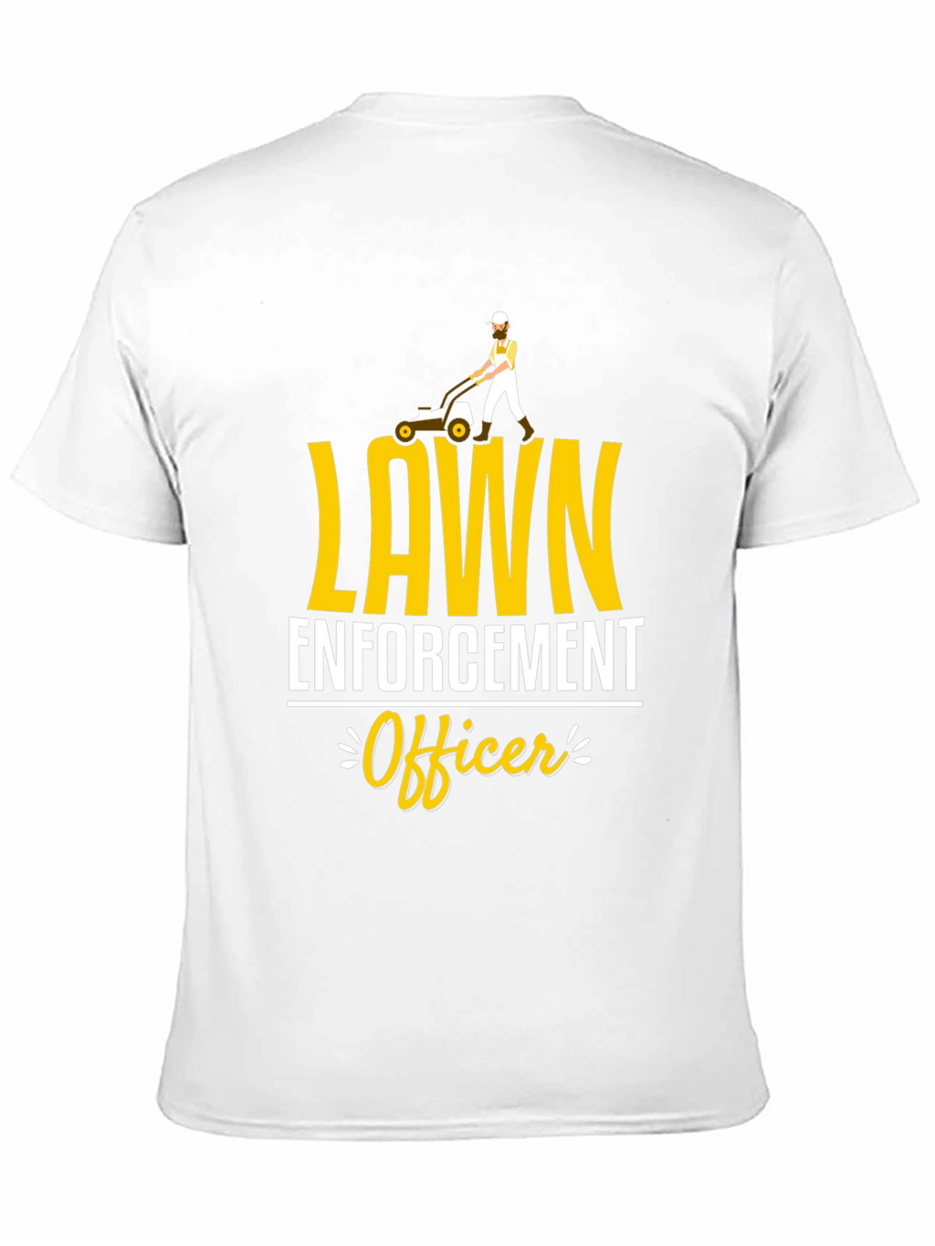 Lawn Enforcement Officer Graphic Tee