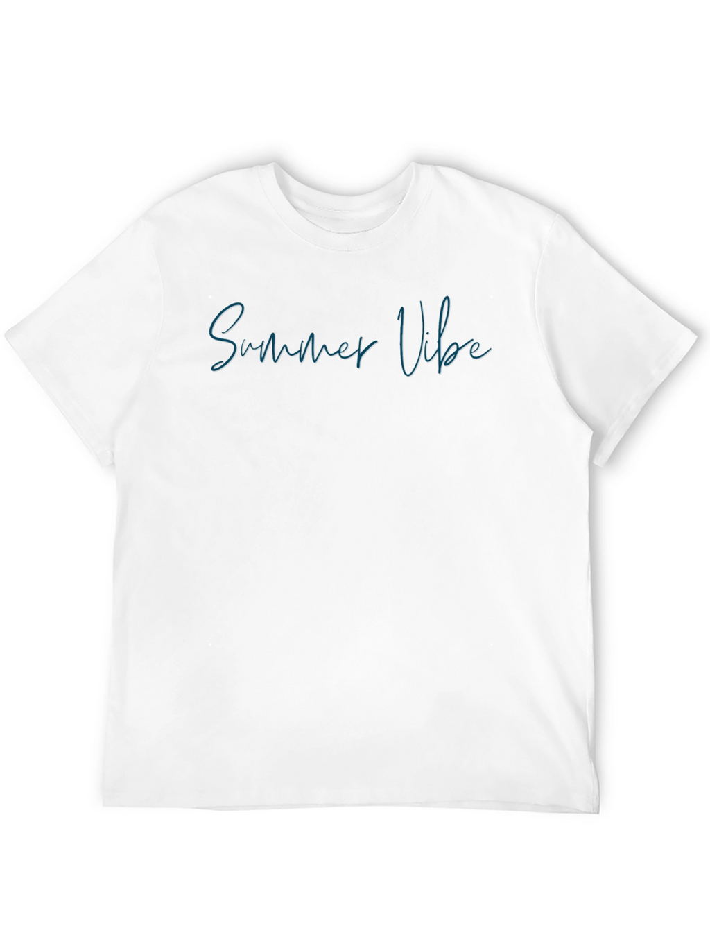 Summer Vibe Black T-Shirt