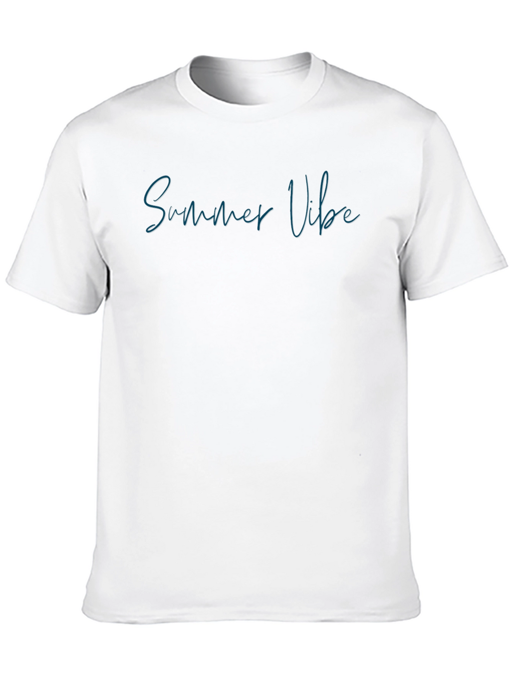 Summer Vibe Black T-Shirt