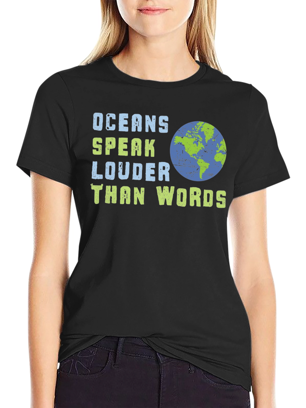 Oceans Speak Louder Than Words T-Shirt