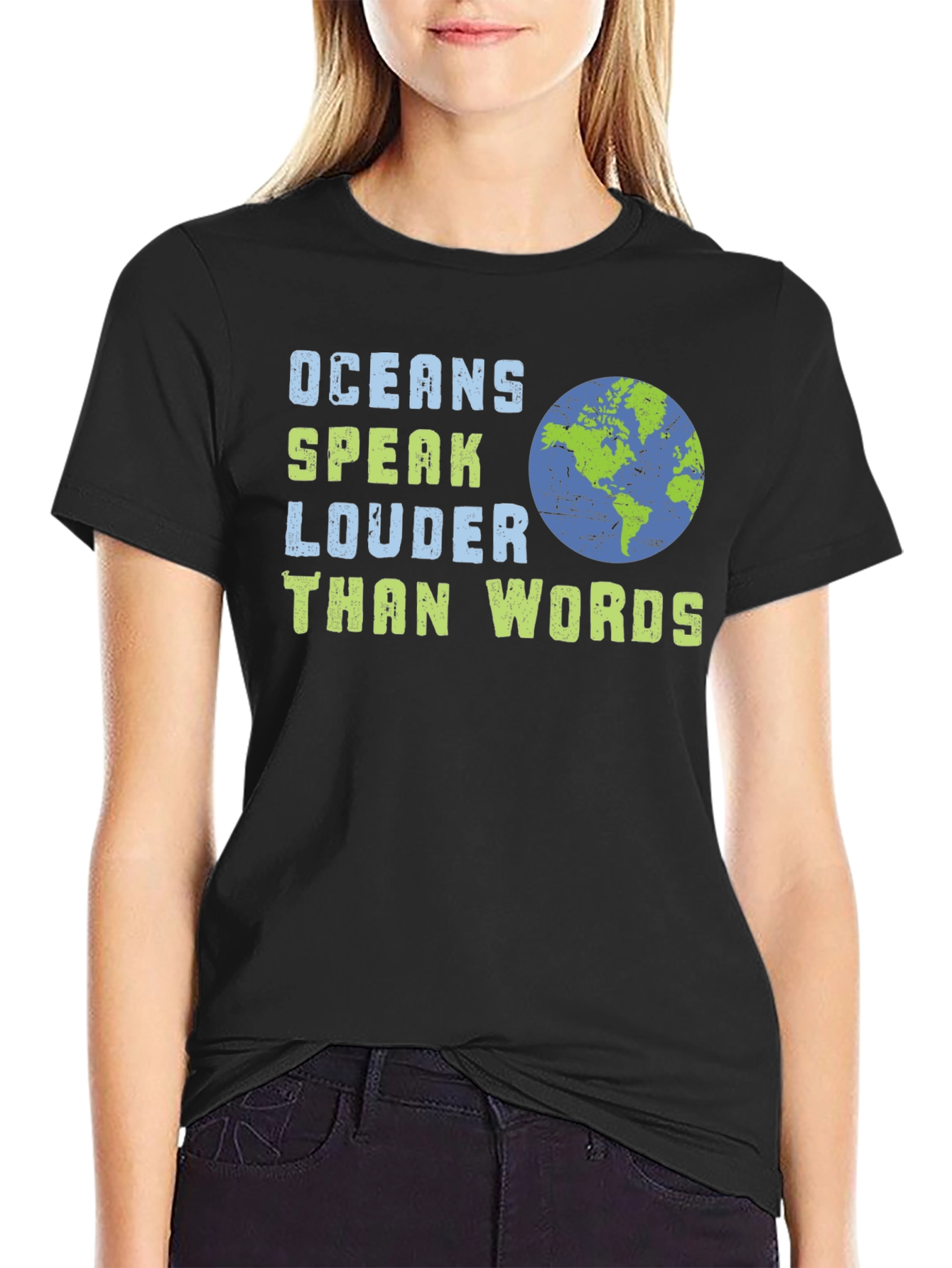 Oceans Speak Louder Than Words T-Shirt