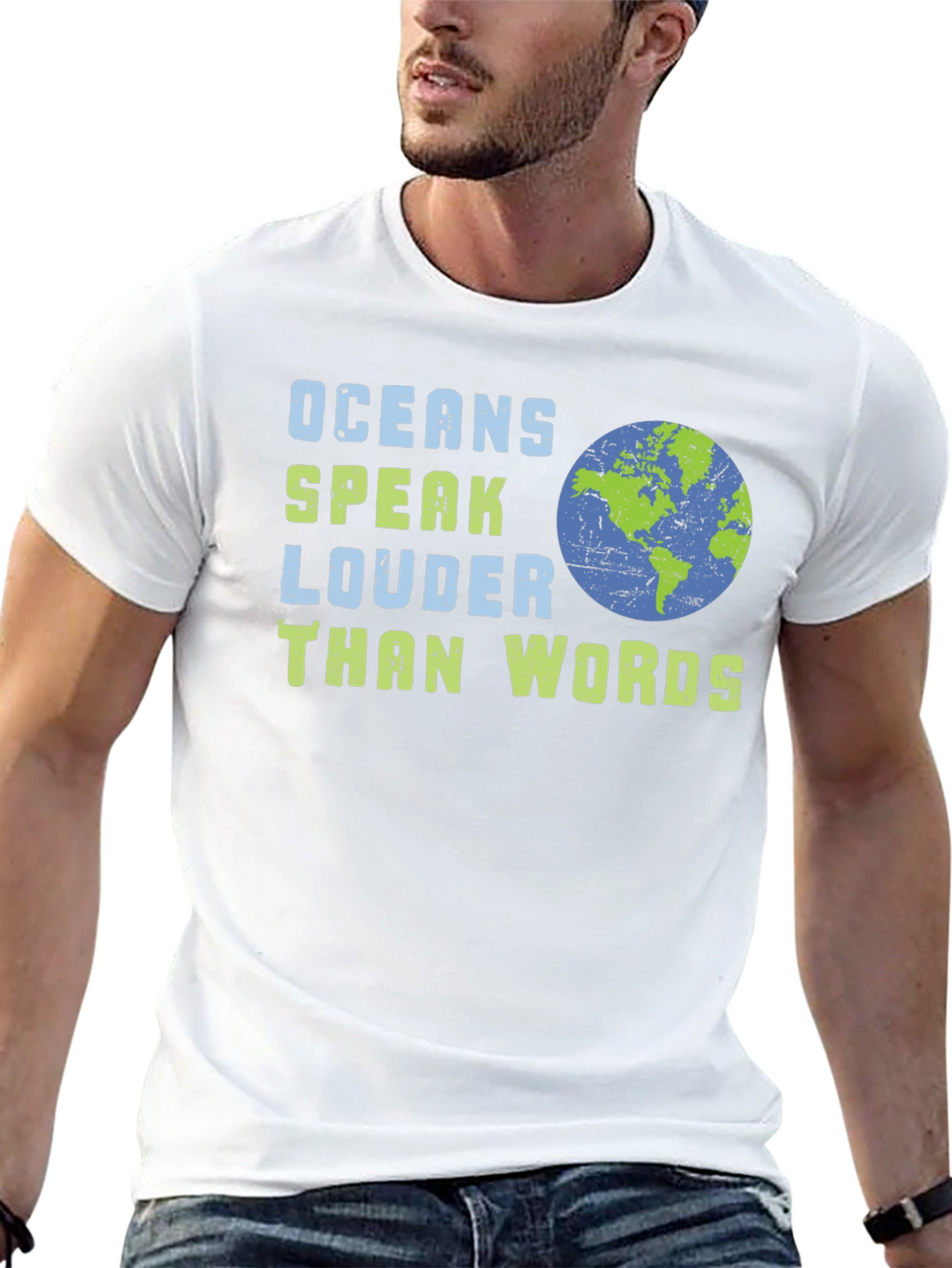 Oceans Speak Louder Than Words T-Shirt