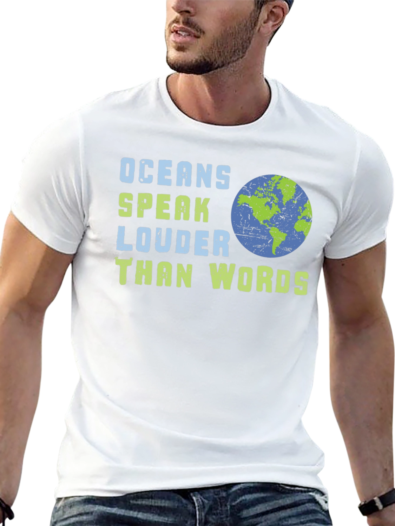 Oceans Speak Louder Than Words T-Shirt