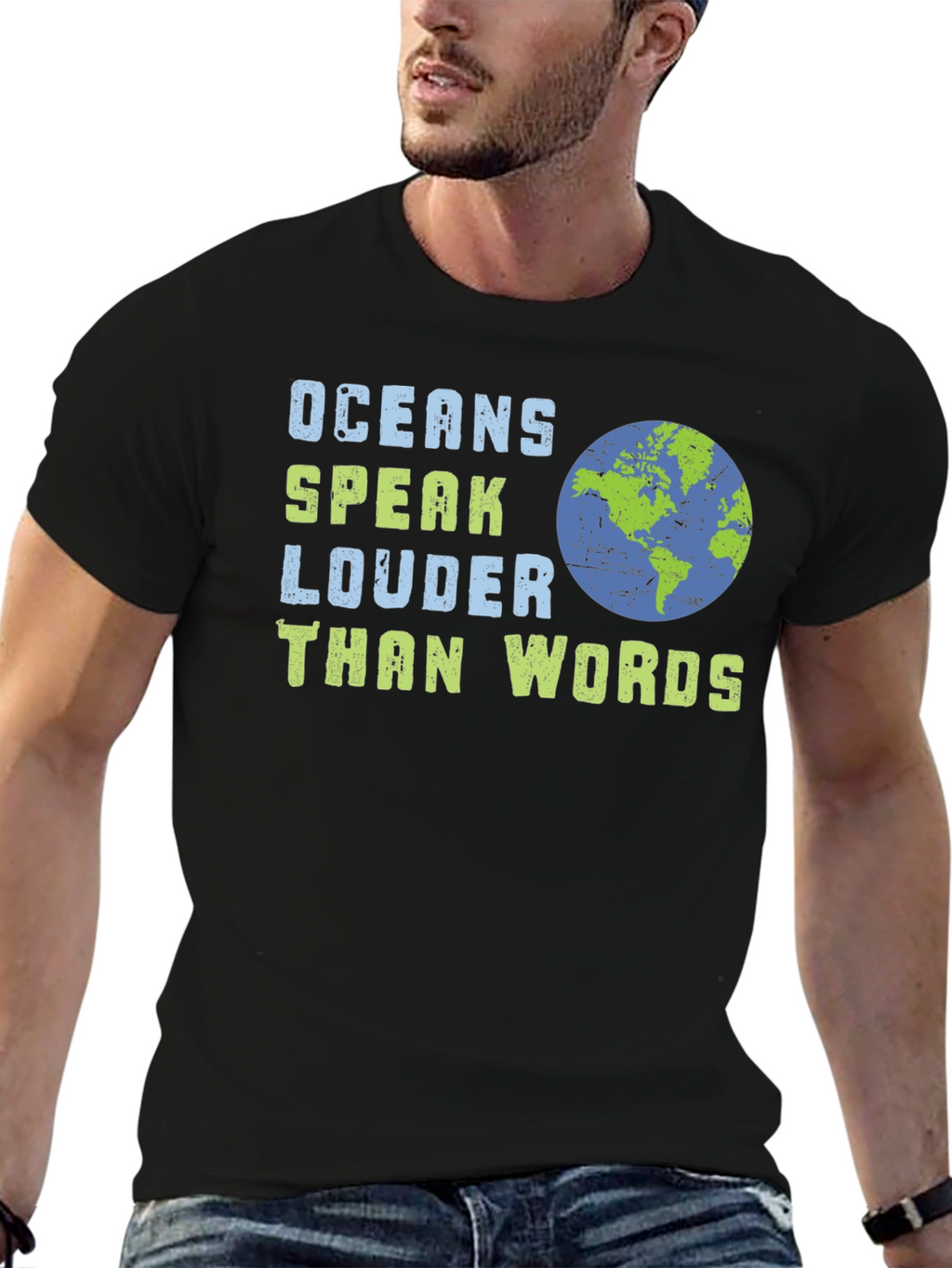 Oceans Speak Louder Than Words T-Shirt