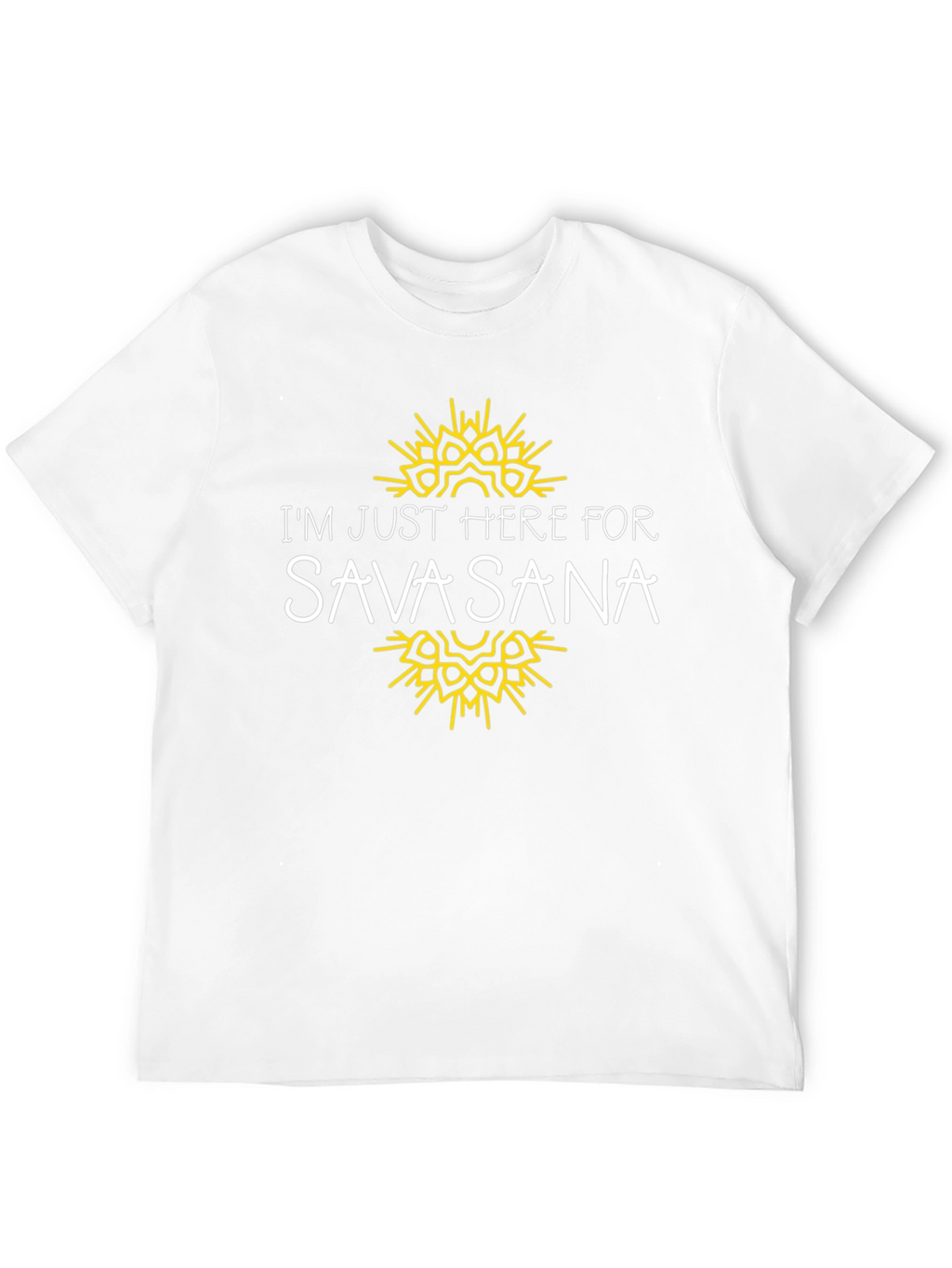 Savasana Yoga Black T-Shirt - Meditation Relaxation Tee