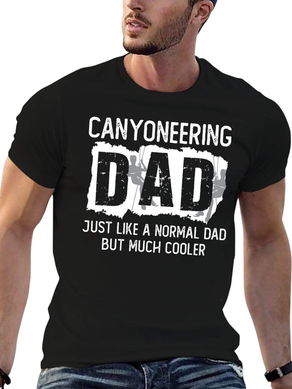 Canyoneering Dad T-Shirt: Cool Adventure Father Tee