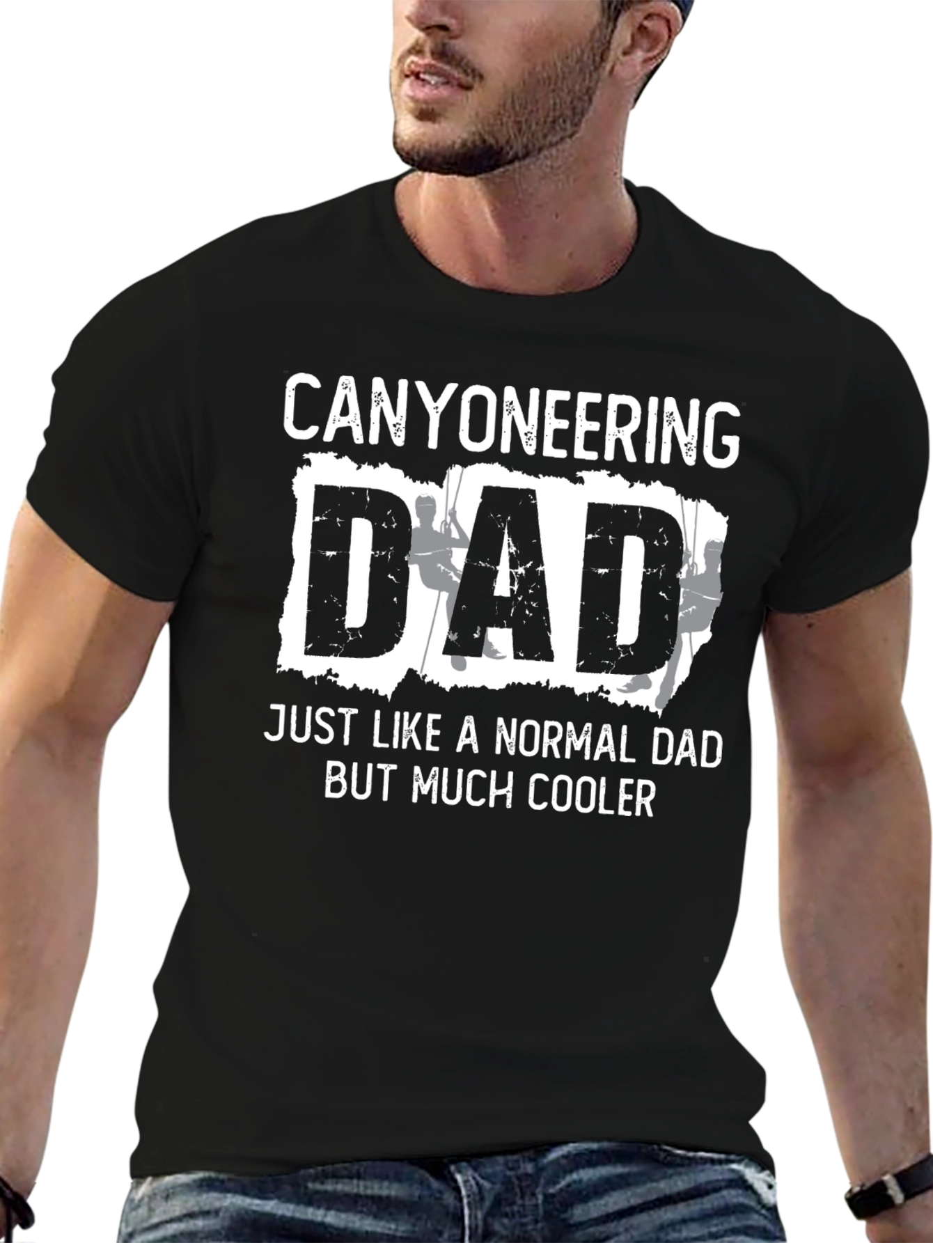 Canyoneering Dad T-Shirt: Cool Adventure Father Tee