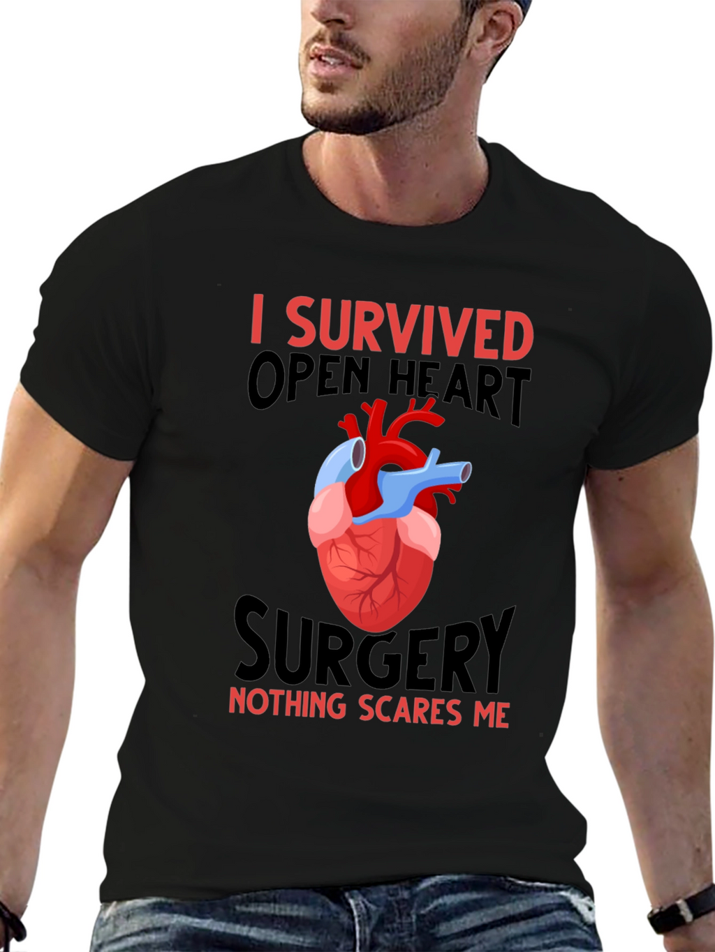 Open Heart Surgery Survivor T-Shirt