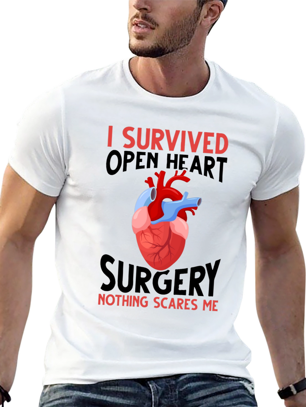 Open Heart Surgery Survivor T-Shirt