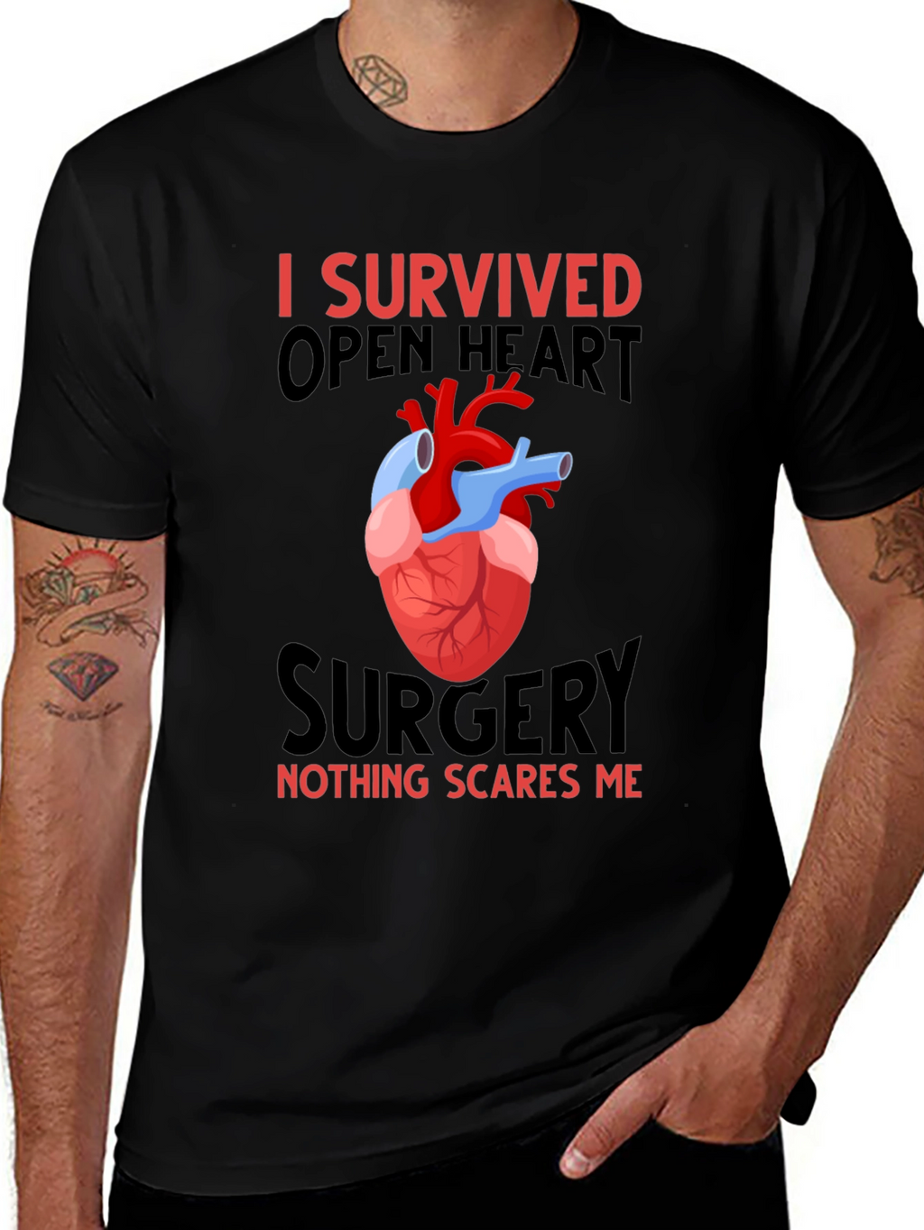 Open Heart Surgery Survivor T-Shirt