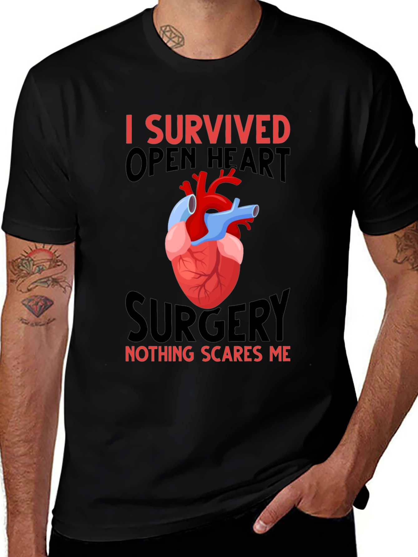 Open Heart Surgery Survivor T-Shirt