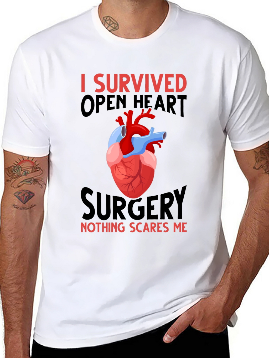 Open Heart Surgery Survivor T-Shirt