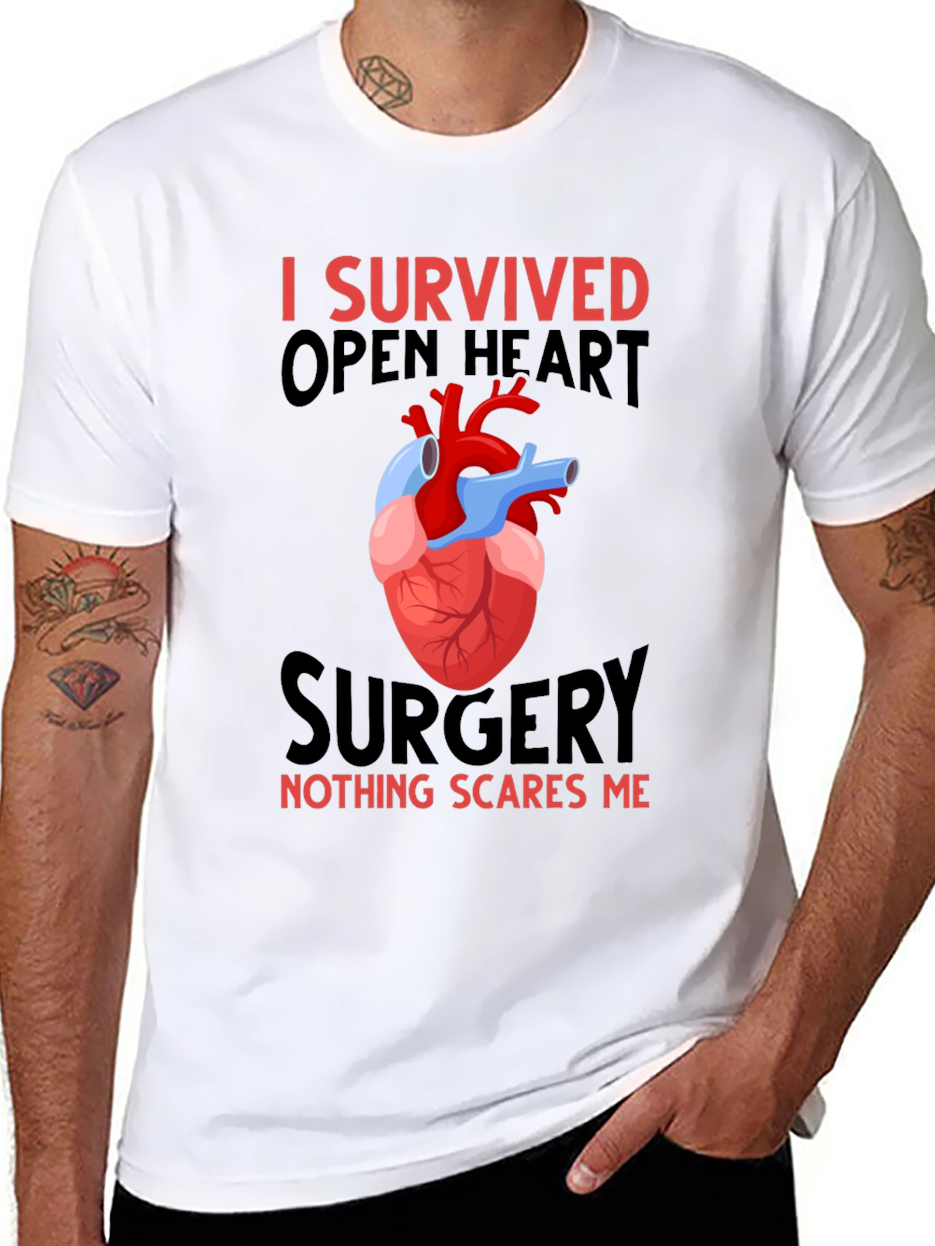 Open Heart Surgery Survivor T-Shirt