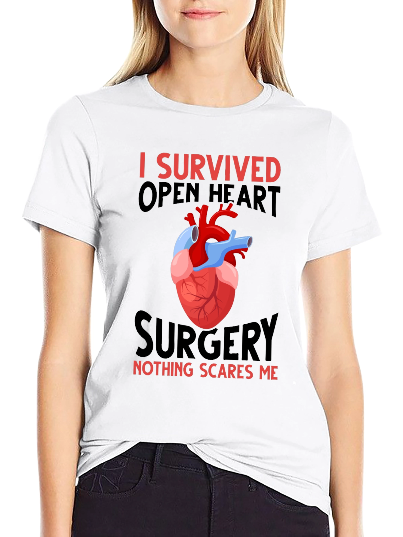 Open Heart Surgery Survivor T-Shirt