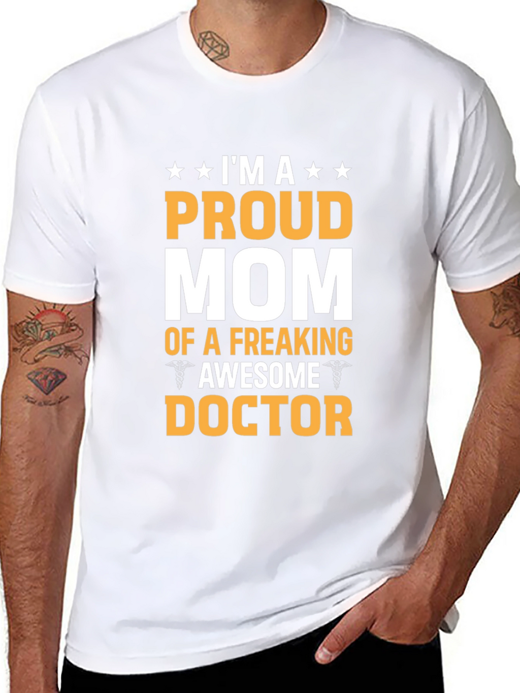 Proud Mom Doctor Graphic Tee