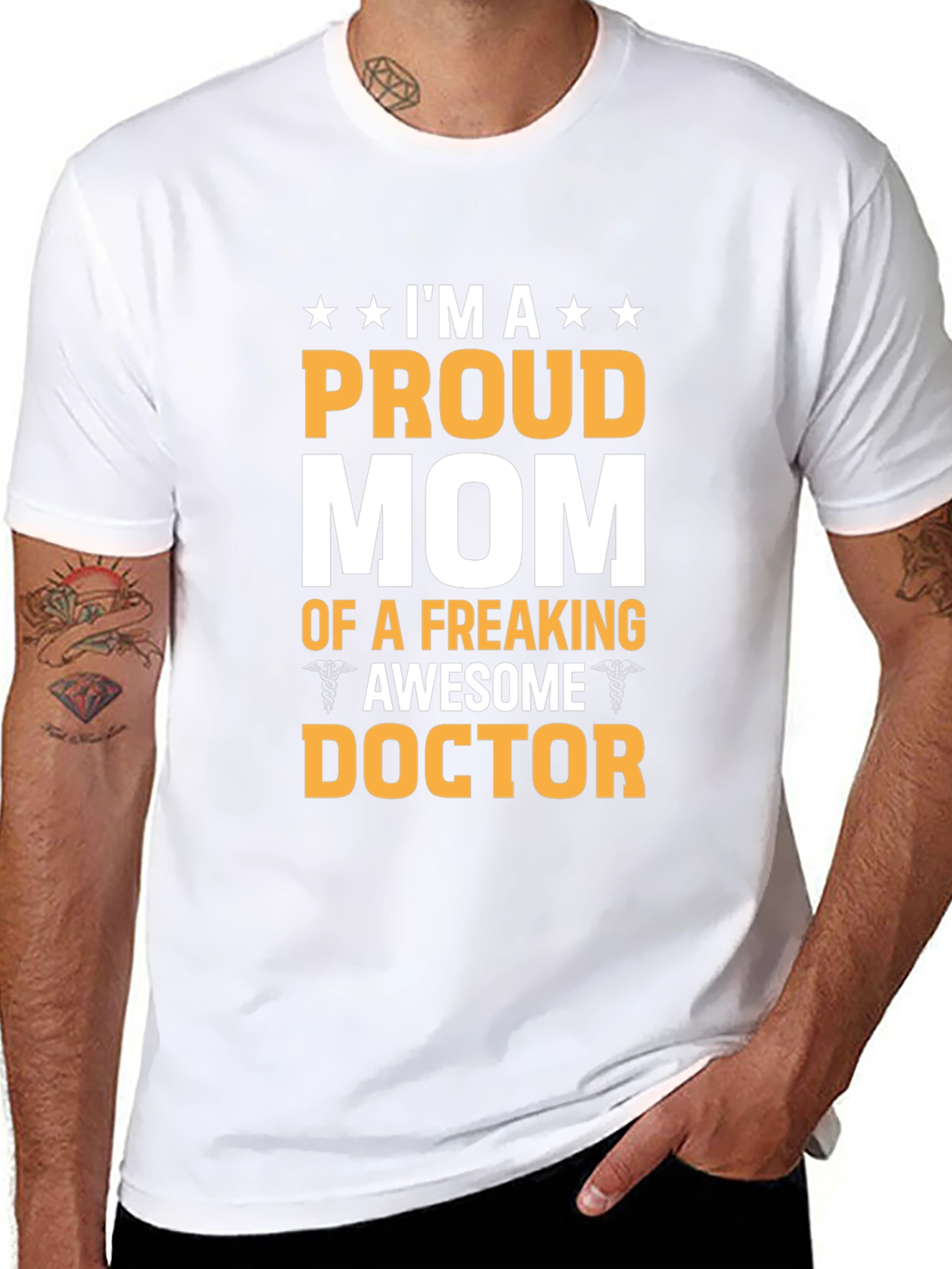 Proud Mom Doctor Graphic Tee